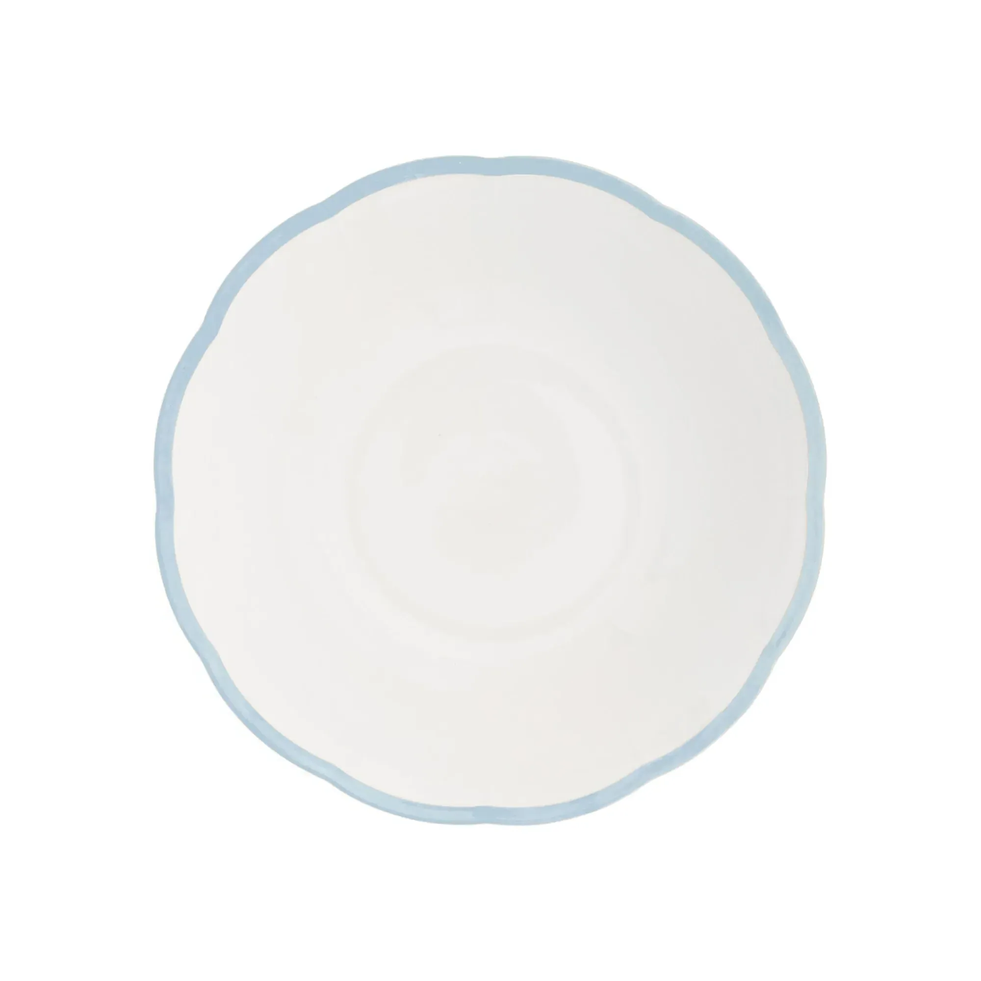 Petalo Round Salad Bowl - Light Blue, Ironstone alternate view