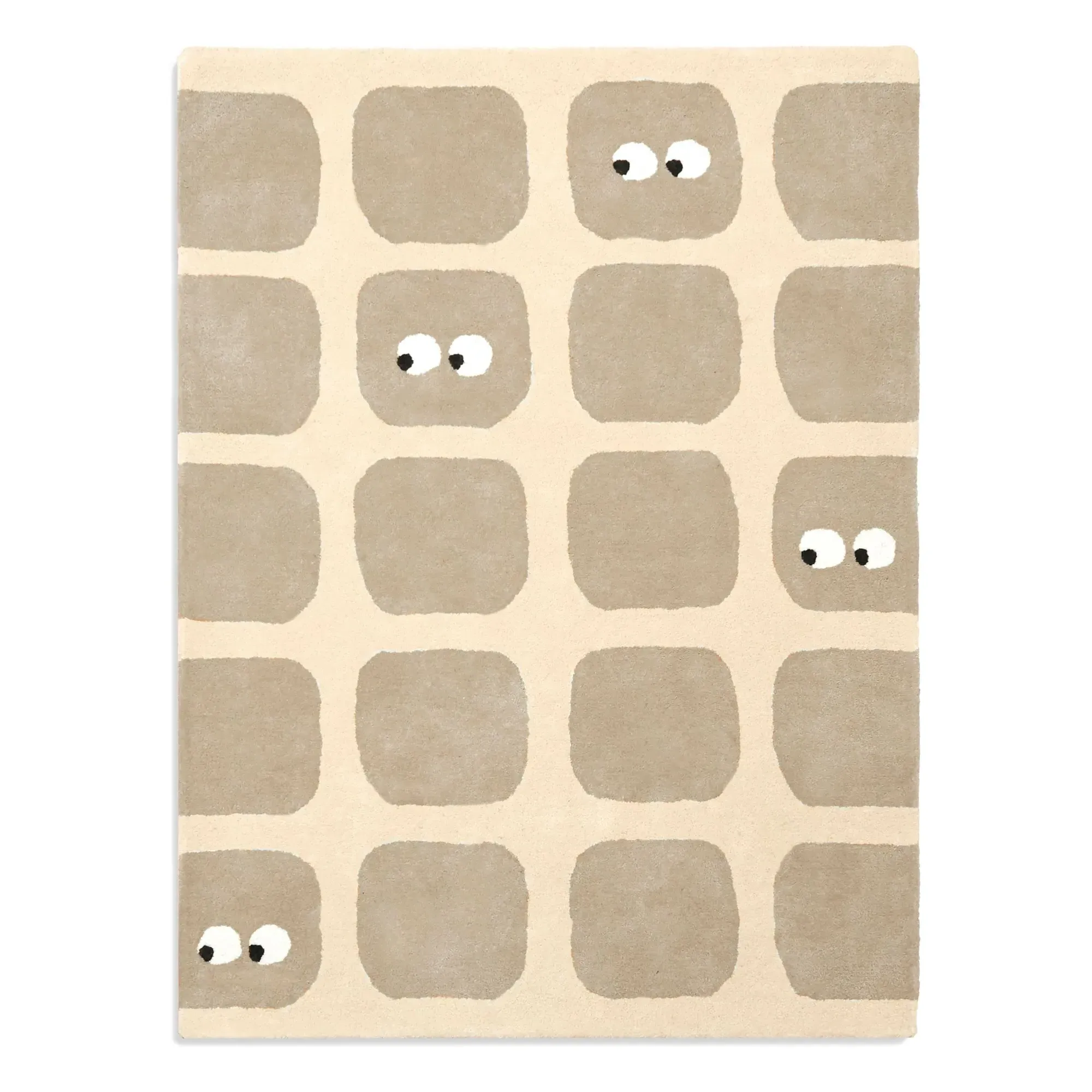 Bidules Rug - Beige, Organic Cotton product