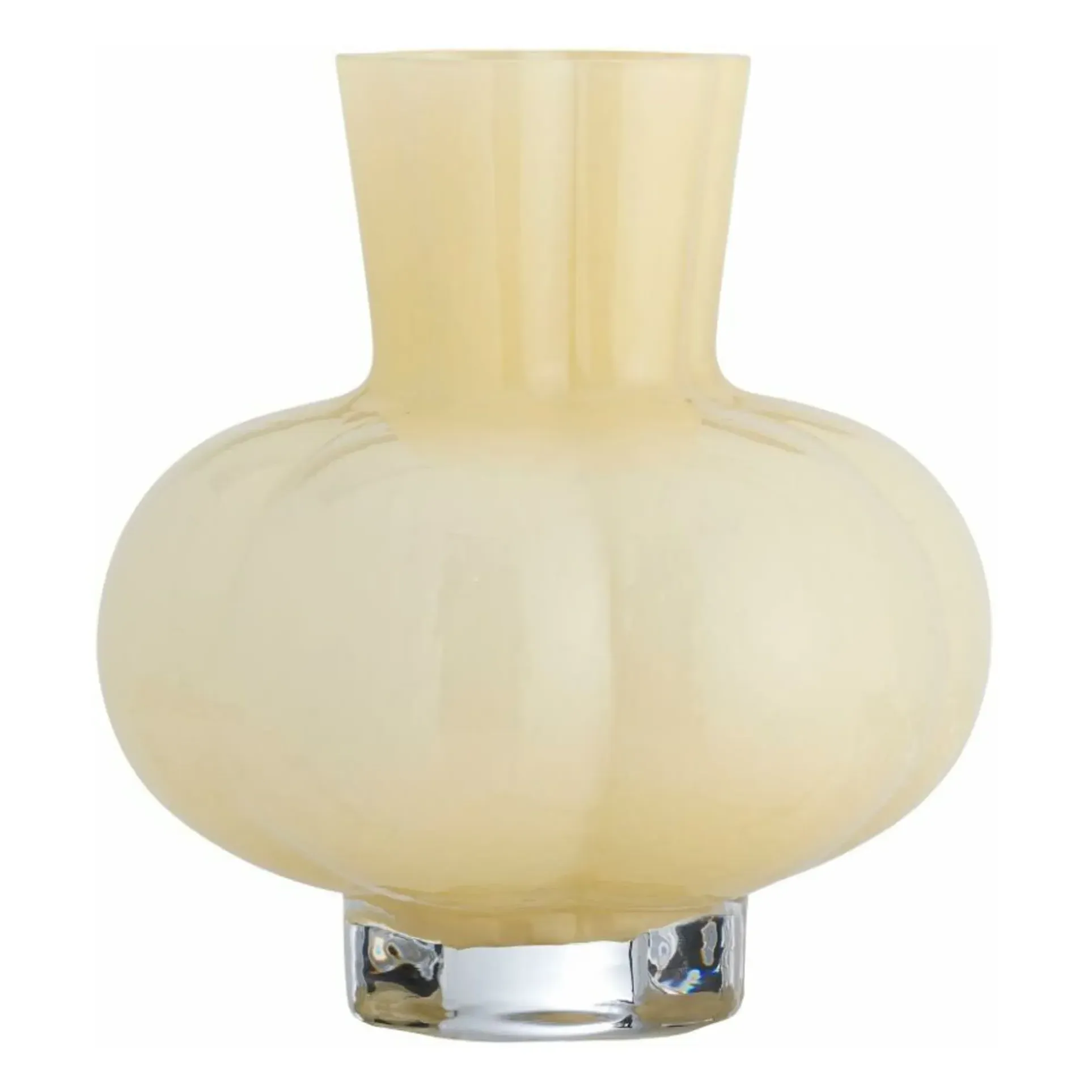 Alyssa Vase - Yellow, Glass product