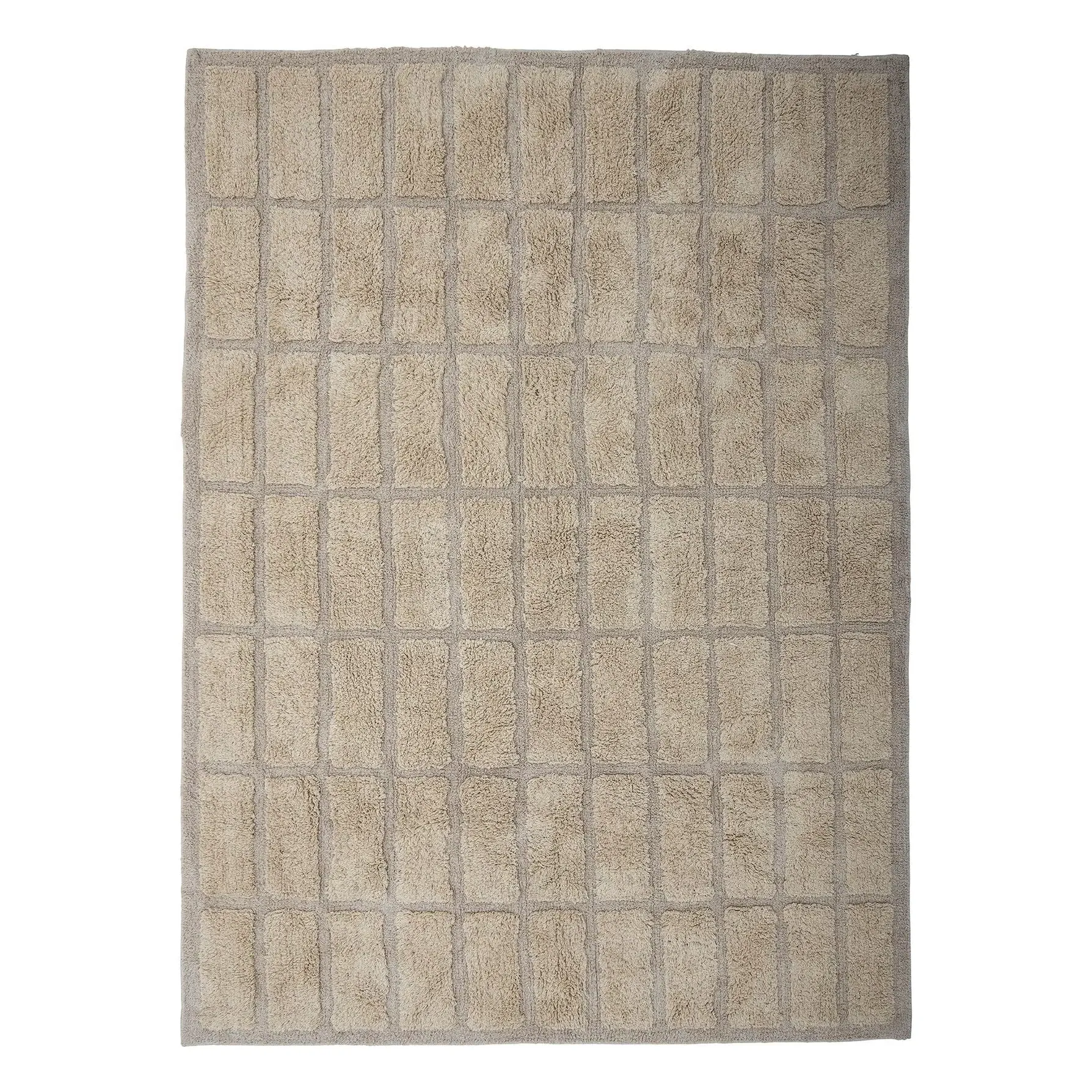 Any Tufted Cotton Rug - Natural product