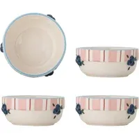 Carry Set of 4 Bowls - Pink, Stoneware alternate view