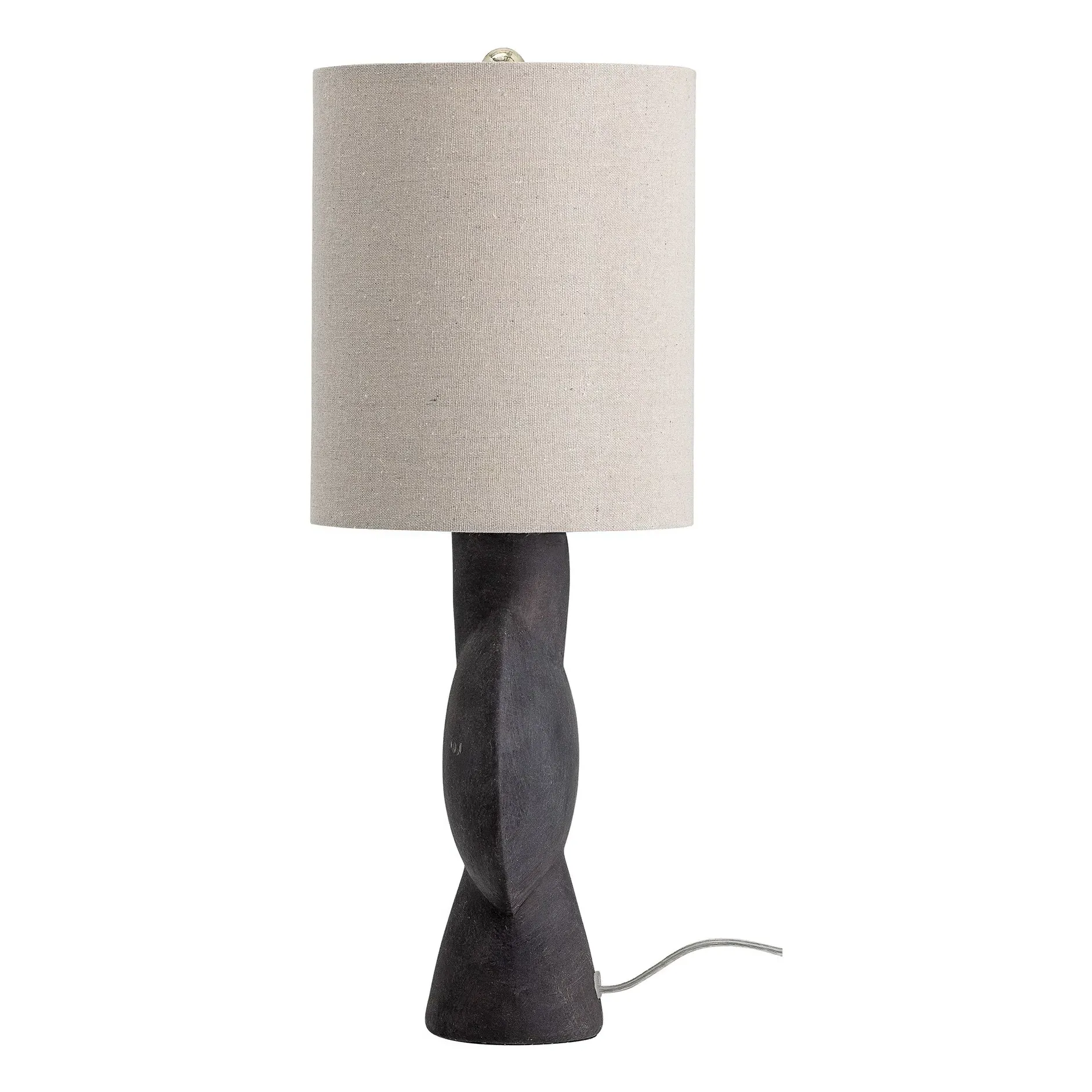 Ceramic Table Lamp - Black, Terra Cotta alternate view