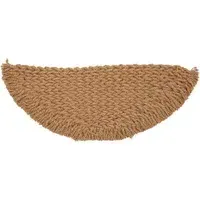 Cosmo Half Moon Doormat - Natural, Coconut Fibre alternate view