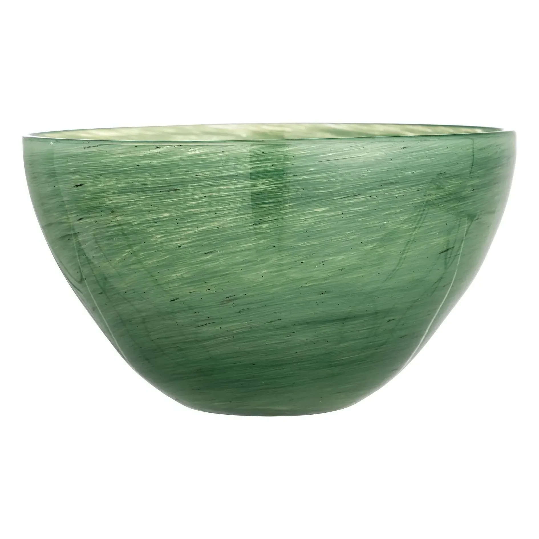Esmaralda Round Glass Bowl - Green product