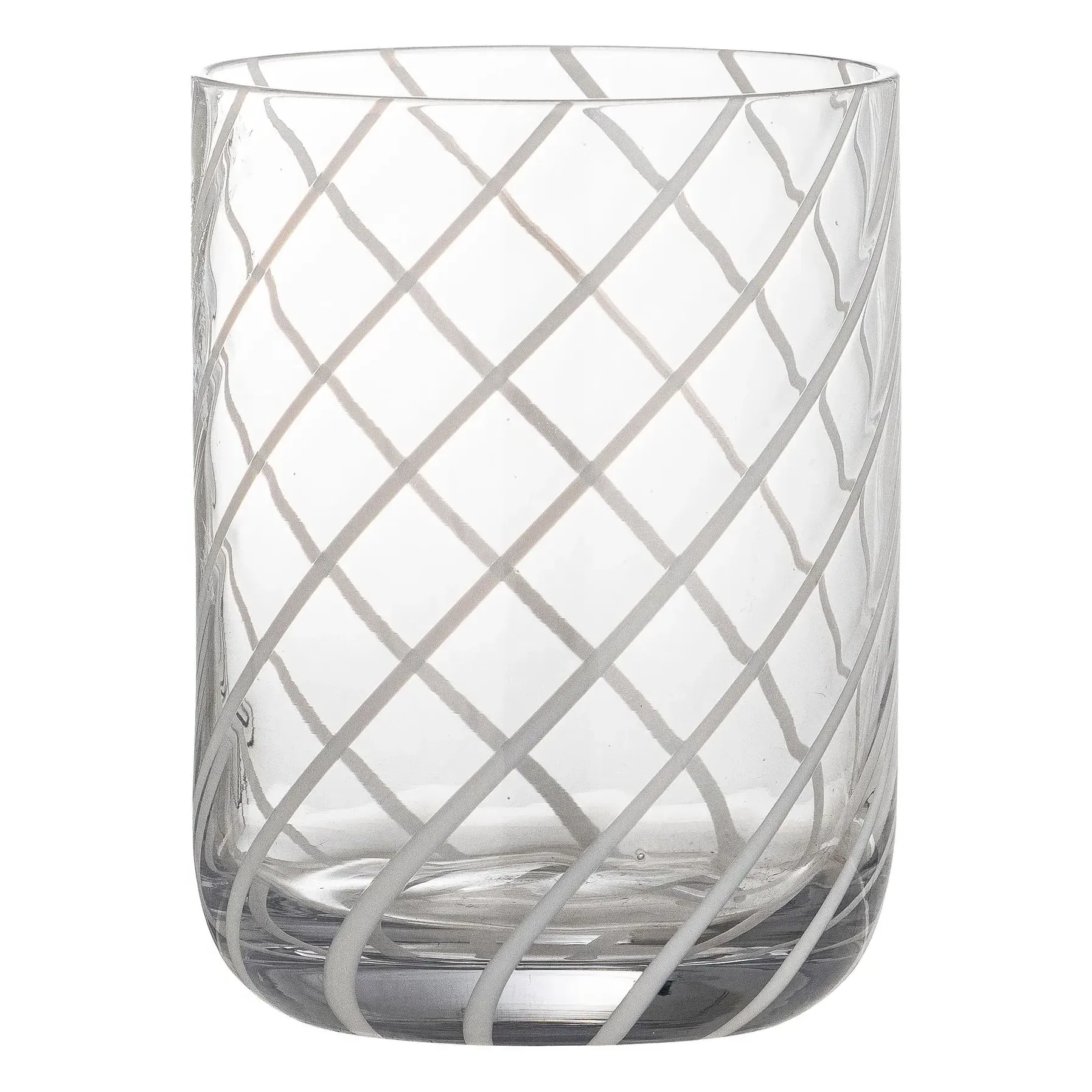Havin Drinking Glass with Stripe Pattern - Transparent, Glass product