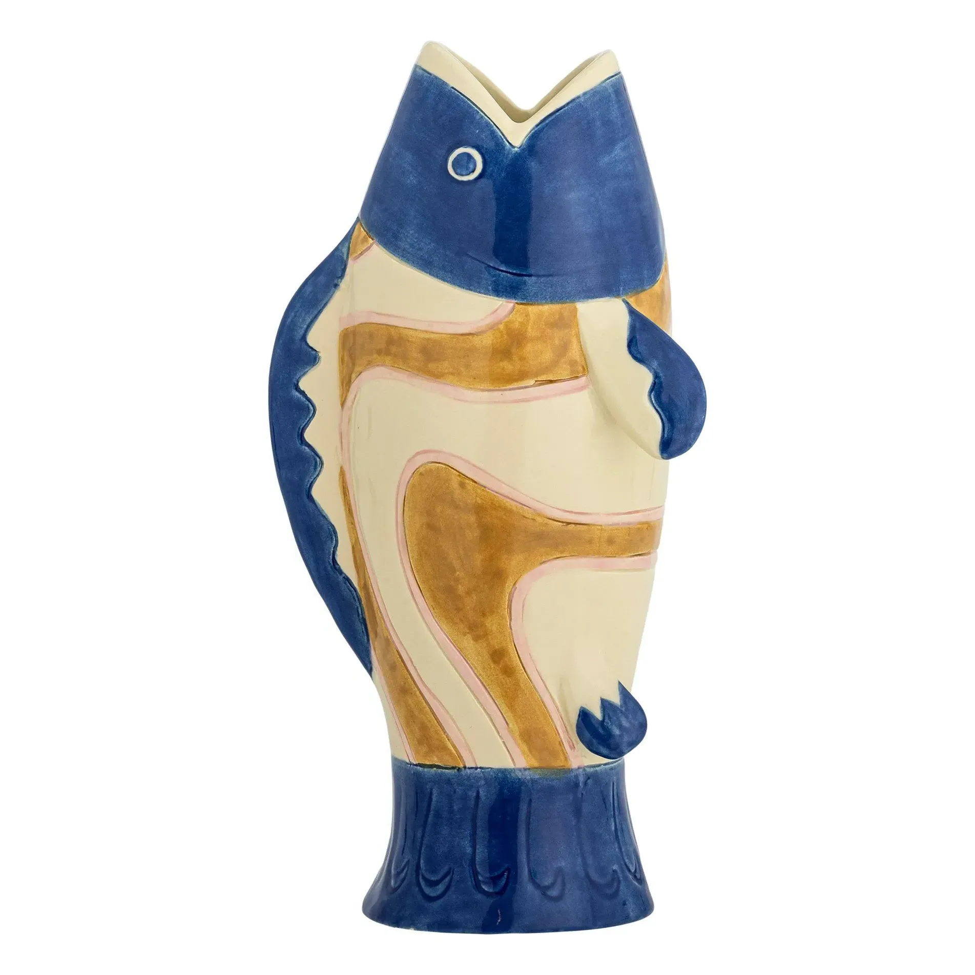 Irving Stoneware Vase - Blue product