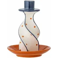Kairi Candlestick - Ivory, Stoneware alternate view