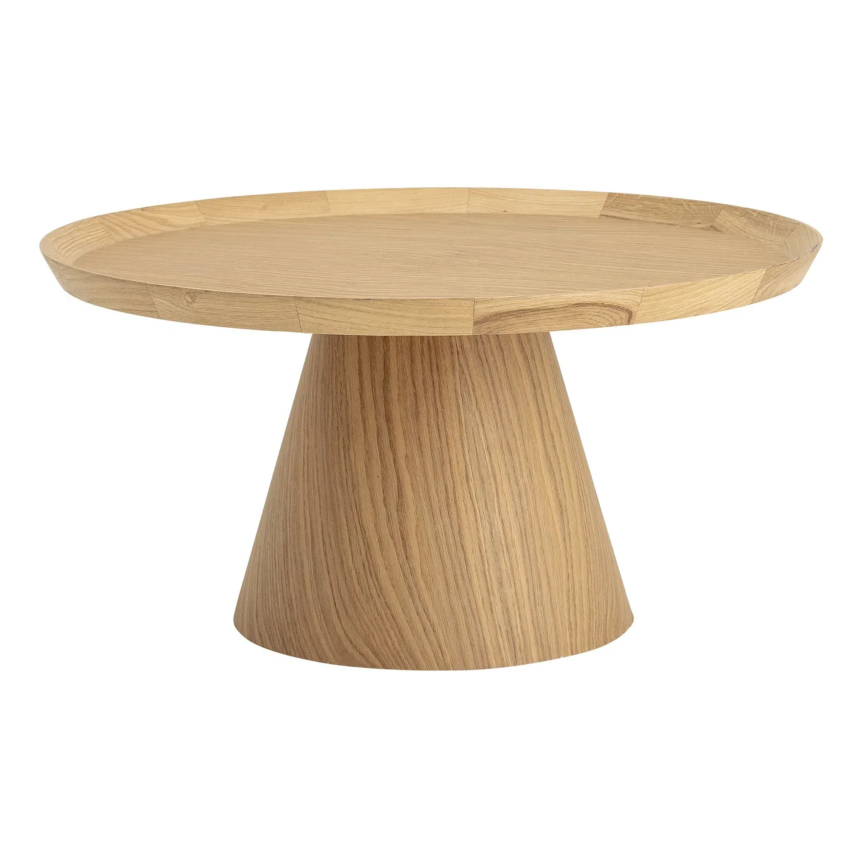 Luana Round Coffee Table - Oak, Wood product