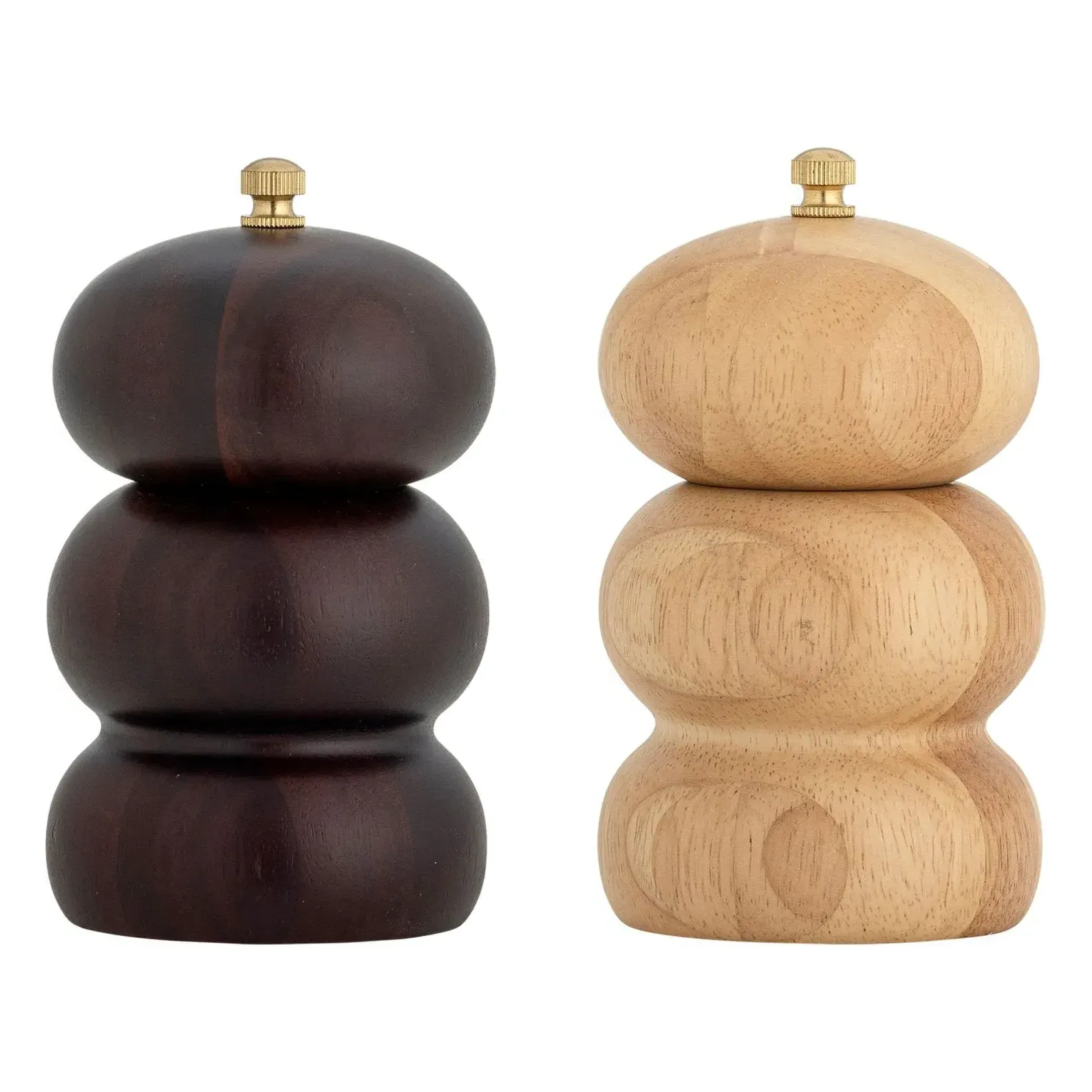 Marge Salt and Pepper Mill Set - Natural, Rubberwood product
