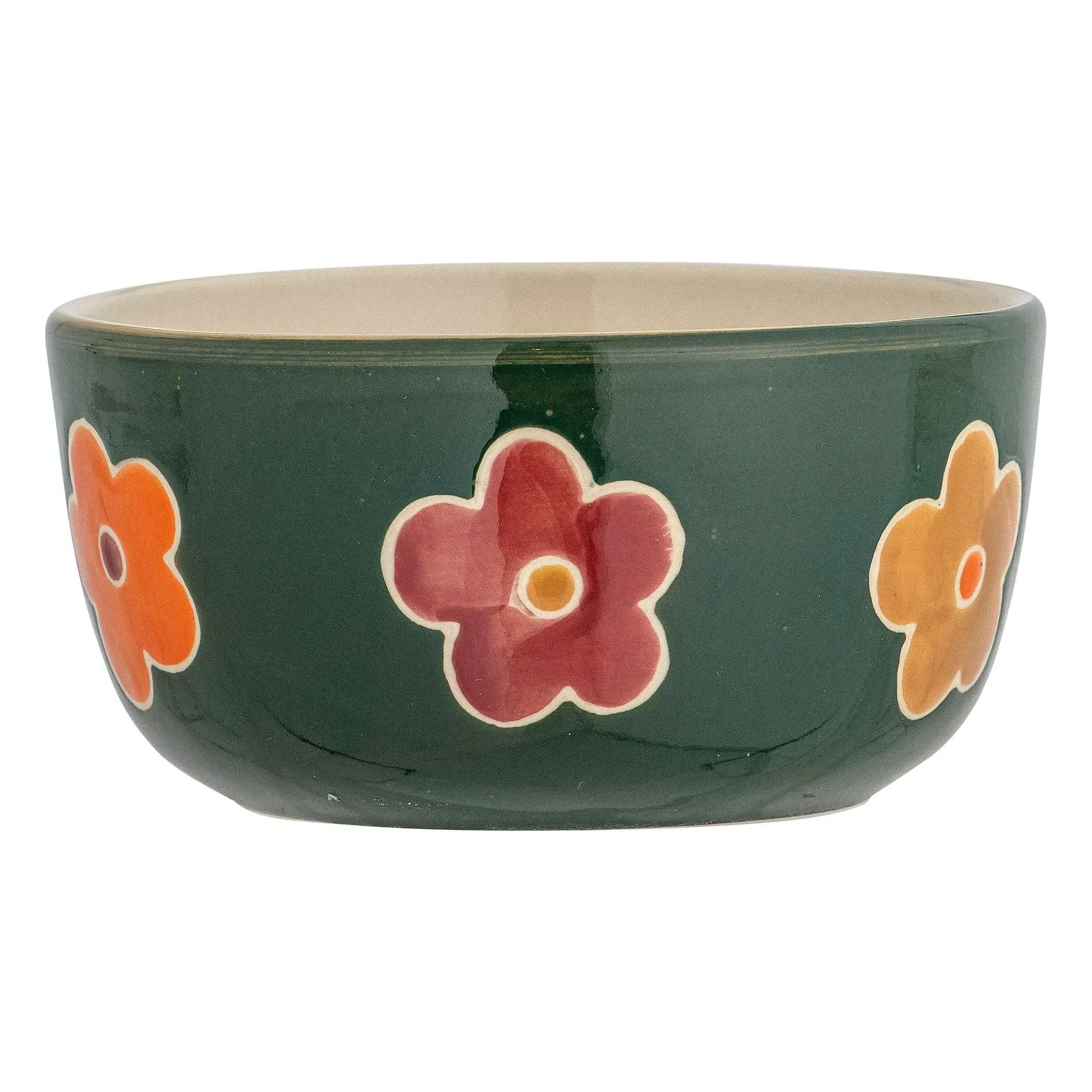 Addy Small Stoneware Bowl - Green product