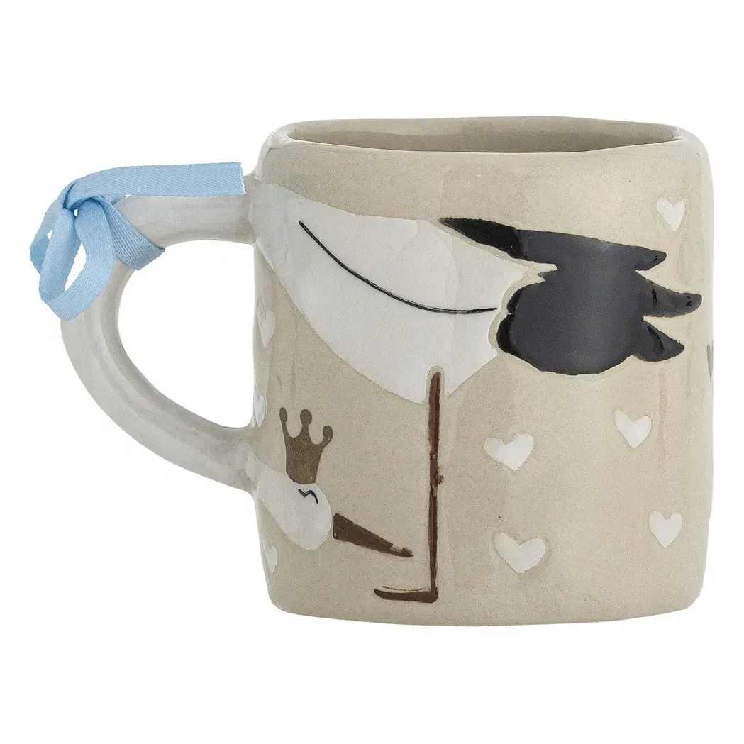 Bambino Stoneware Mug - Cream alternate view