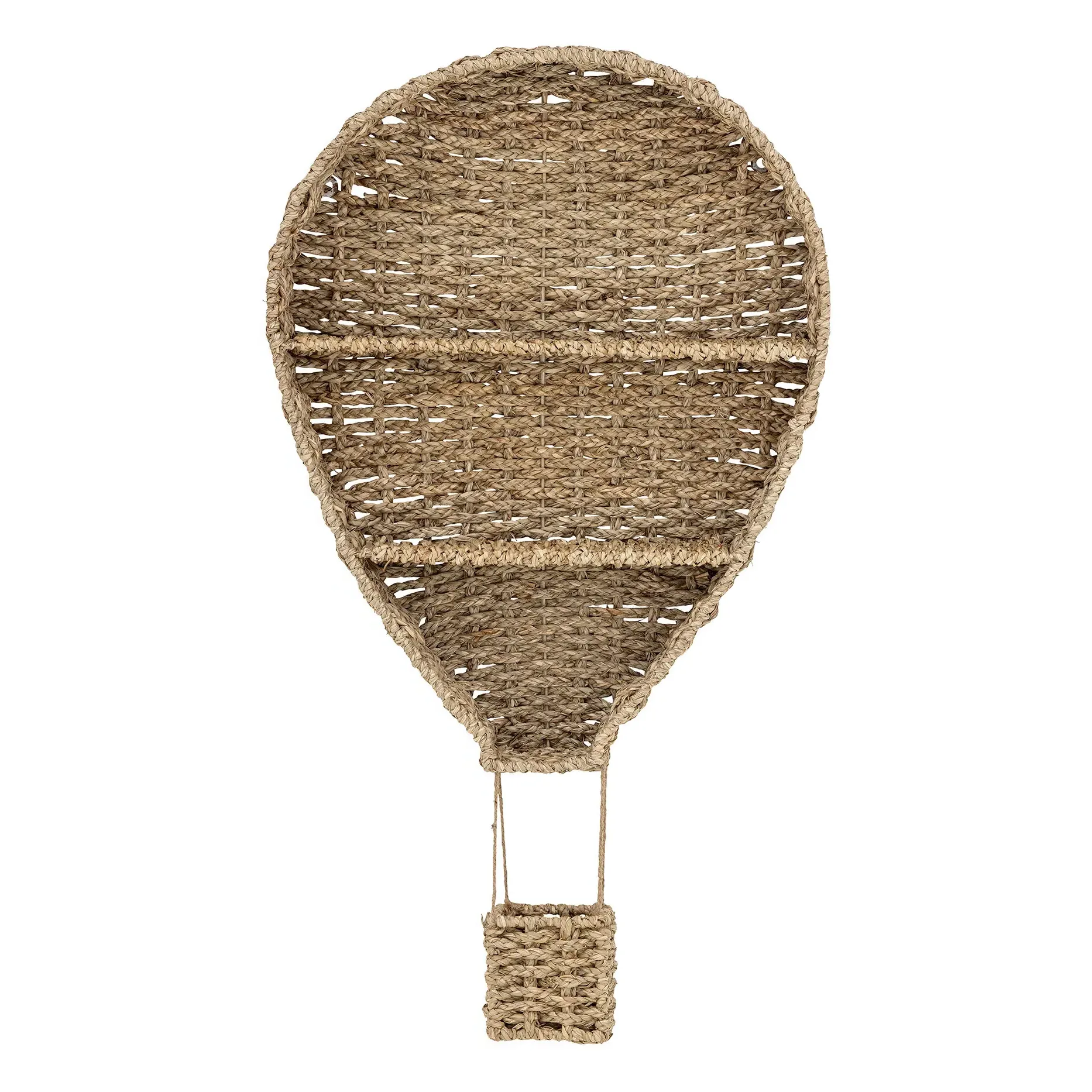 Ditter Hot-air Balloon Shelf - Brown, Seagrass product