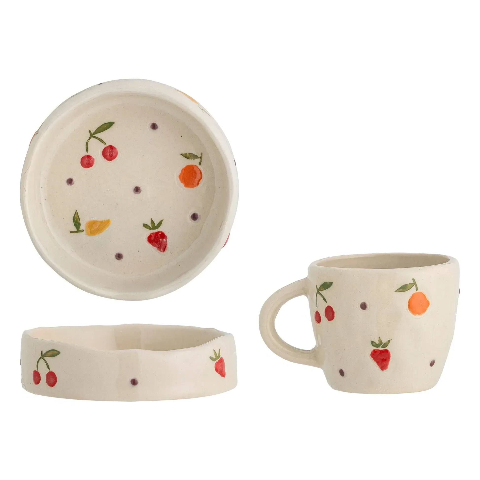 Tatiana 2-Piece Dinnerware Set - Off White, Stoneware product