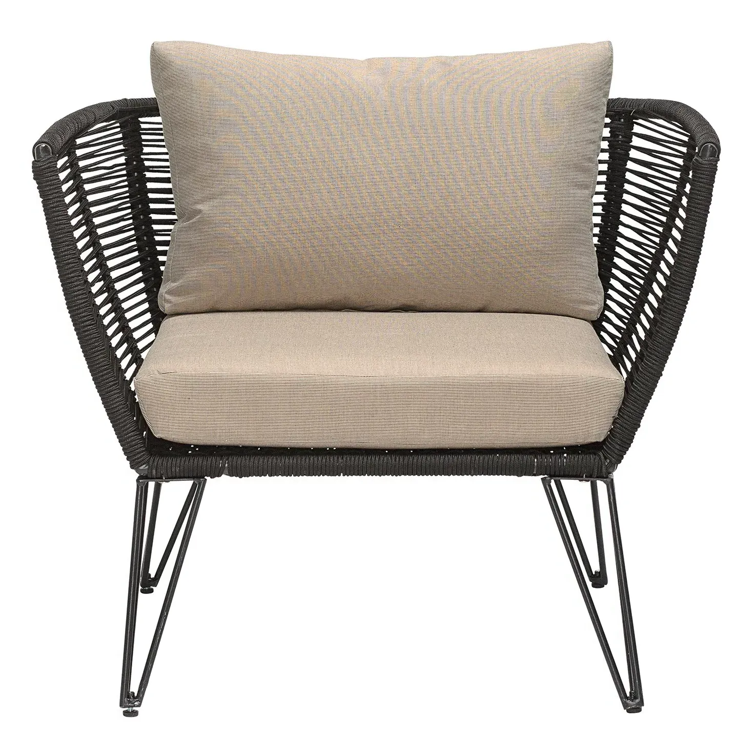 Mundo Outdoor Lounge Chair - Black product