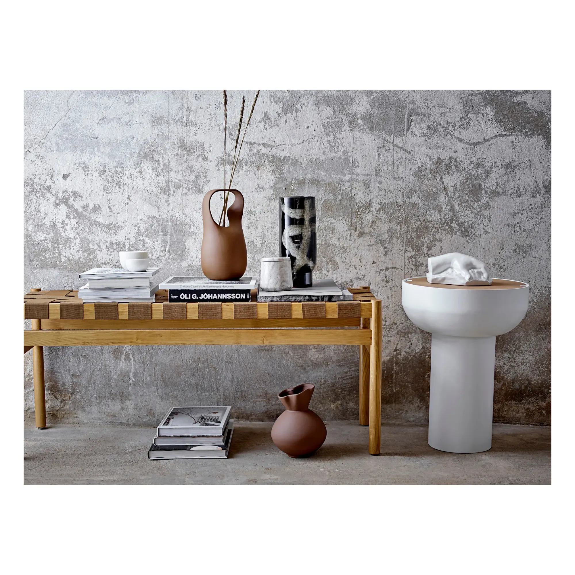 Nicita Stoneware Vase - Hazel alternate view