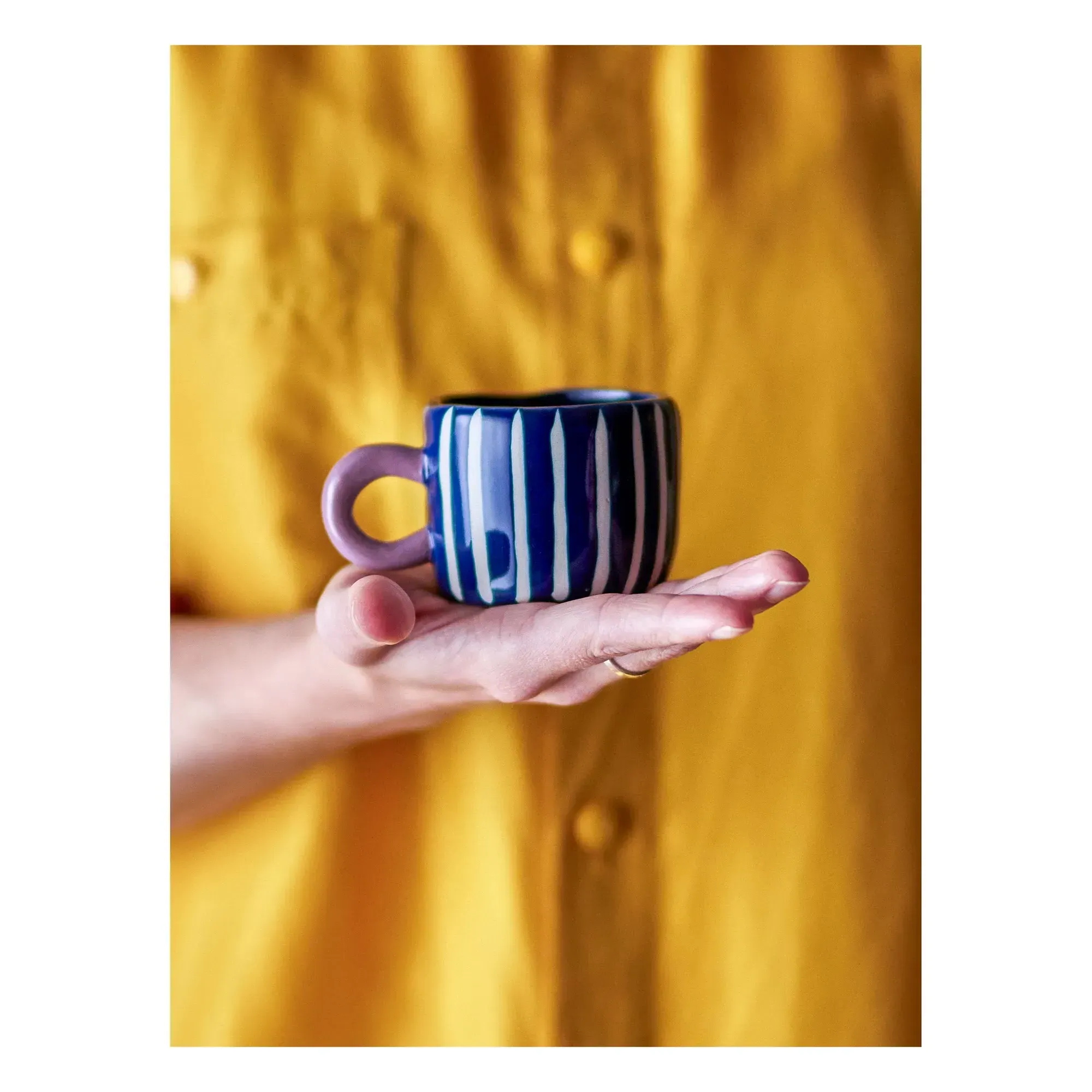 Nini Stoneware Mug - Blue alternate view