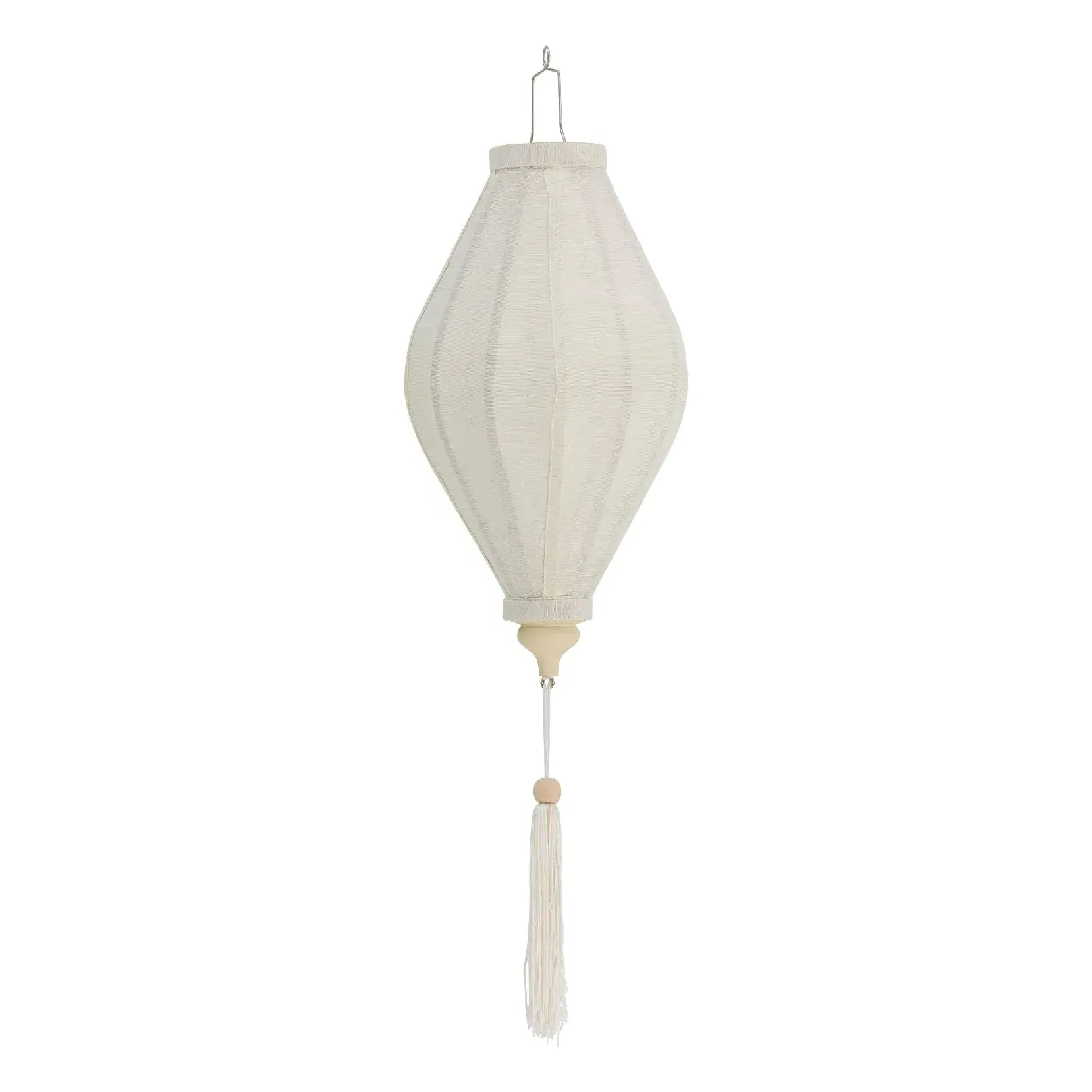 Pomp Decorative Fabric Suspension - White, Polyester product
