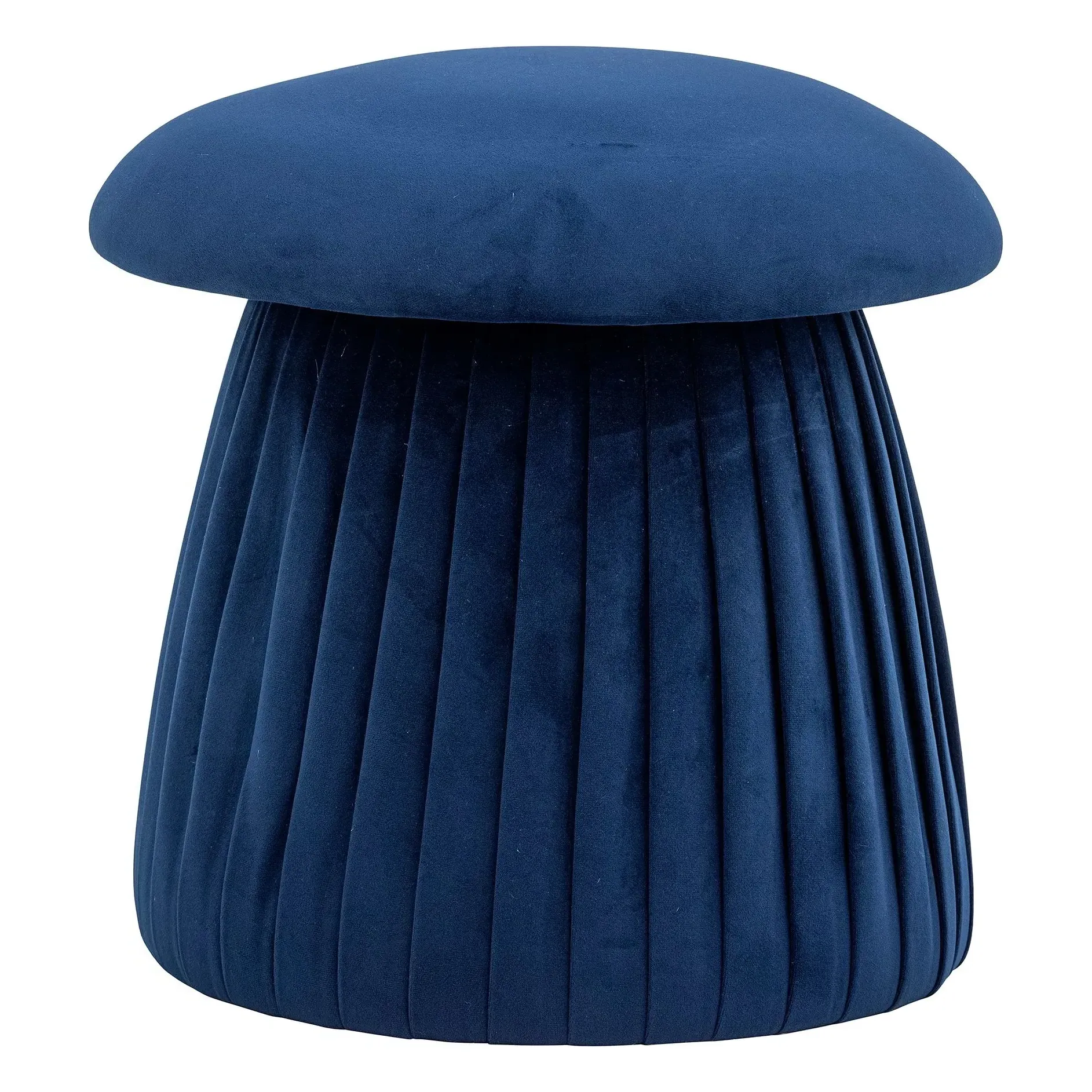 Roberta Mushroom Pouffe - Blue, Recycled Polyester product