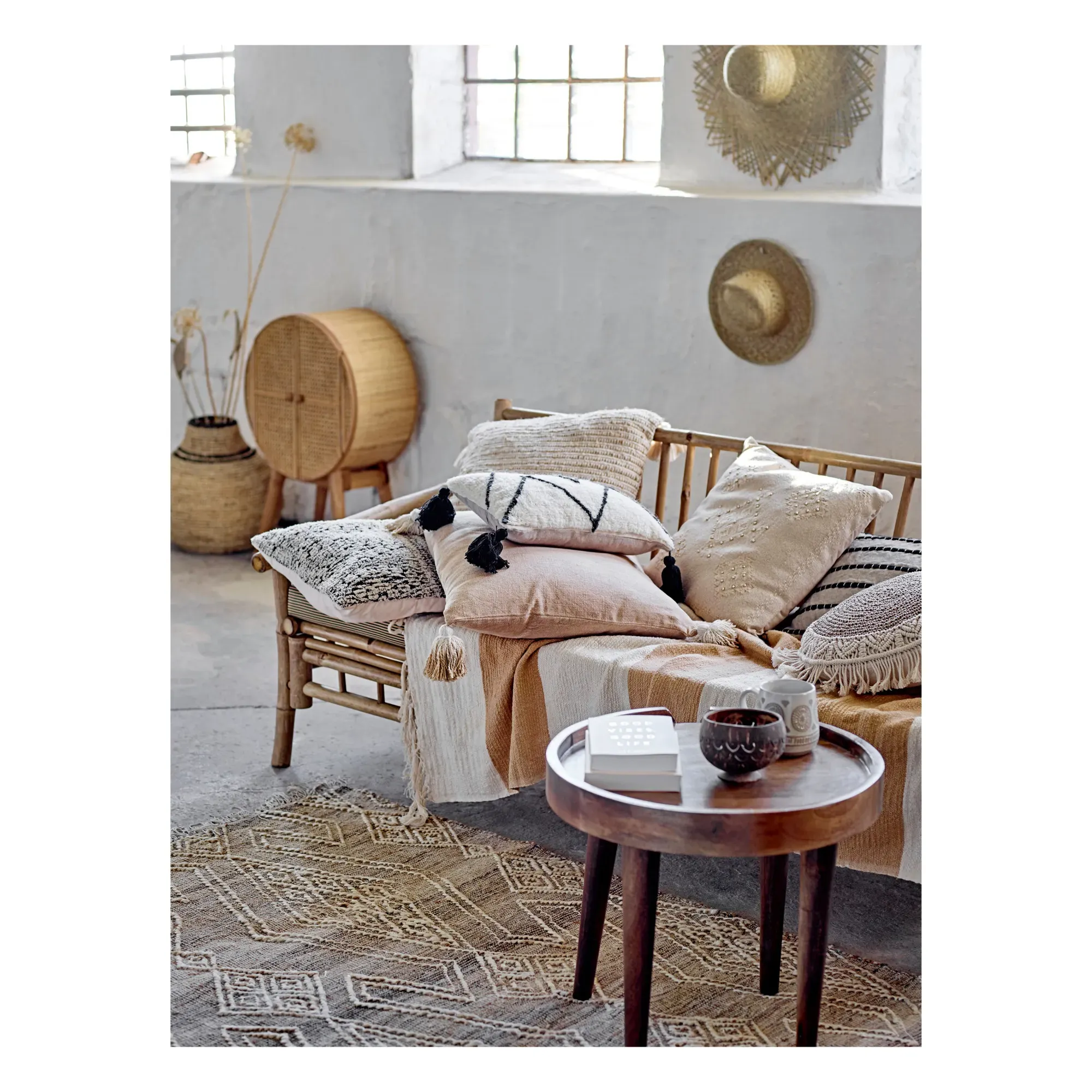 Rupen Rectangular Jute Rug - Natural alternate view