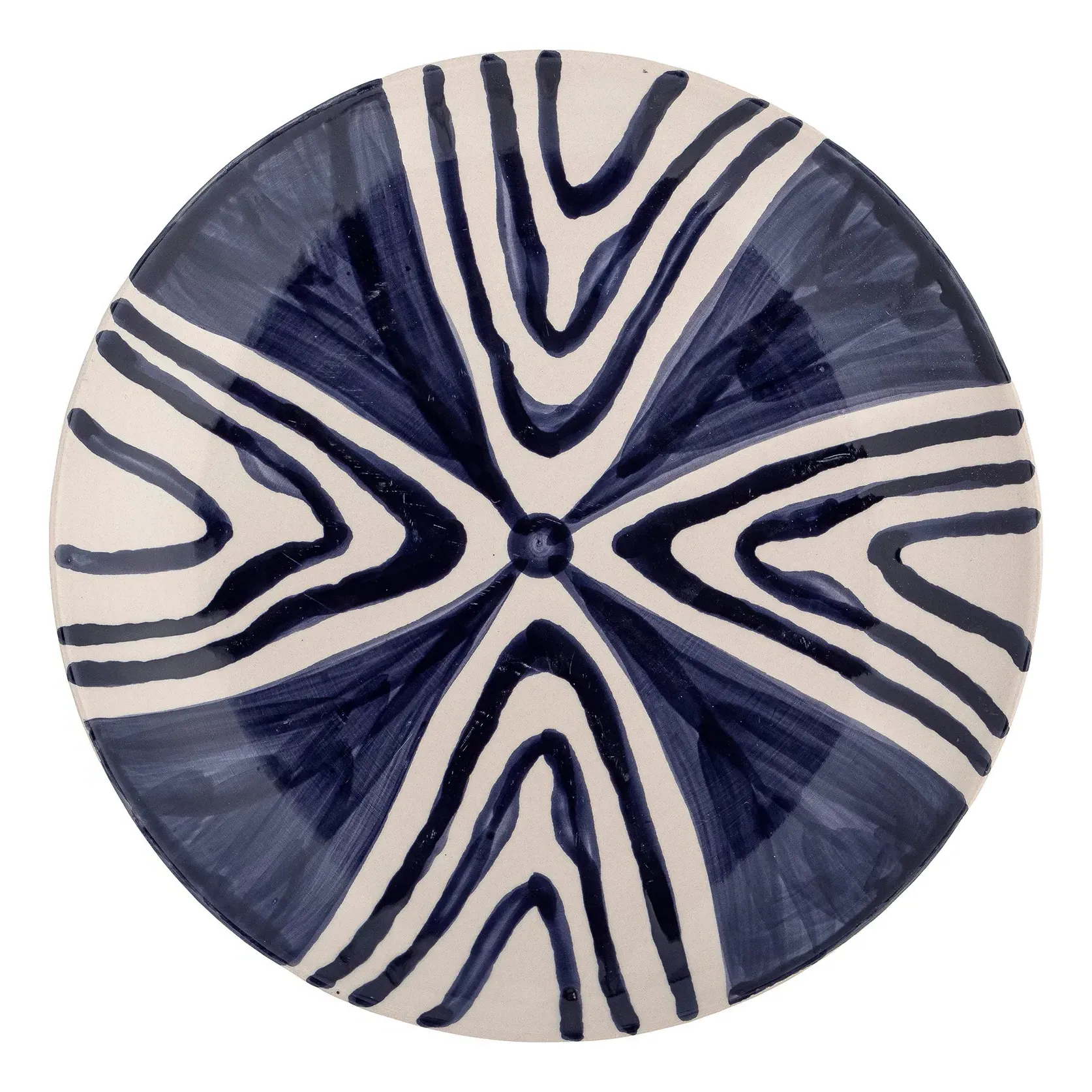 Shama Plate - Blue, Sandstone product