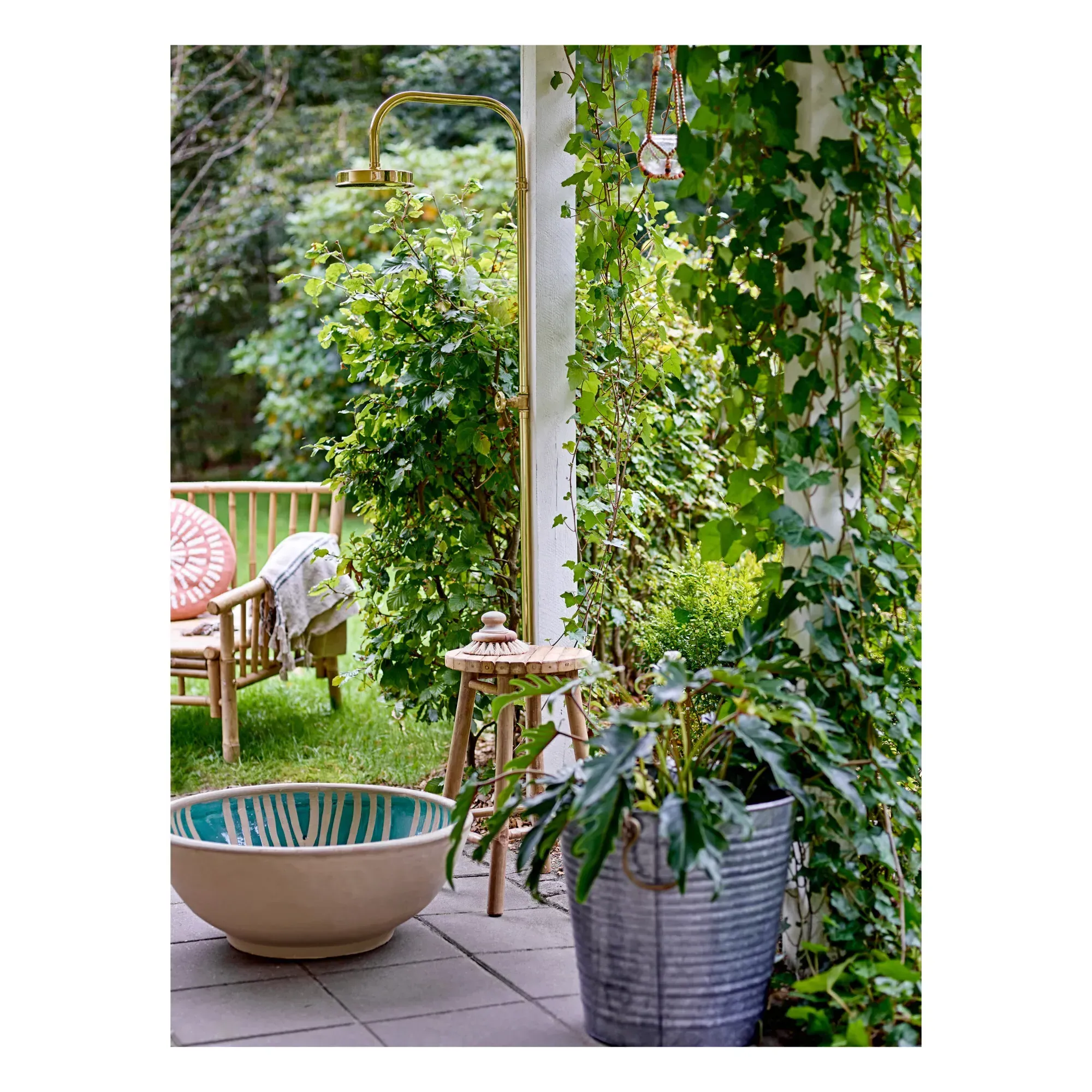 Sole Outdoor Lounge Chair - Natural, Bamboo alternate view