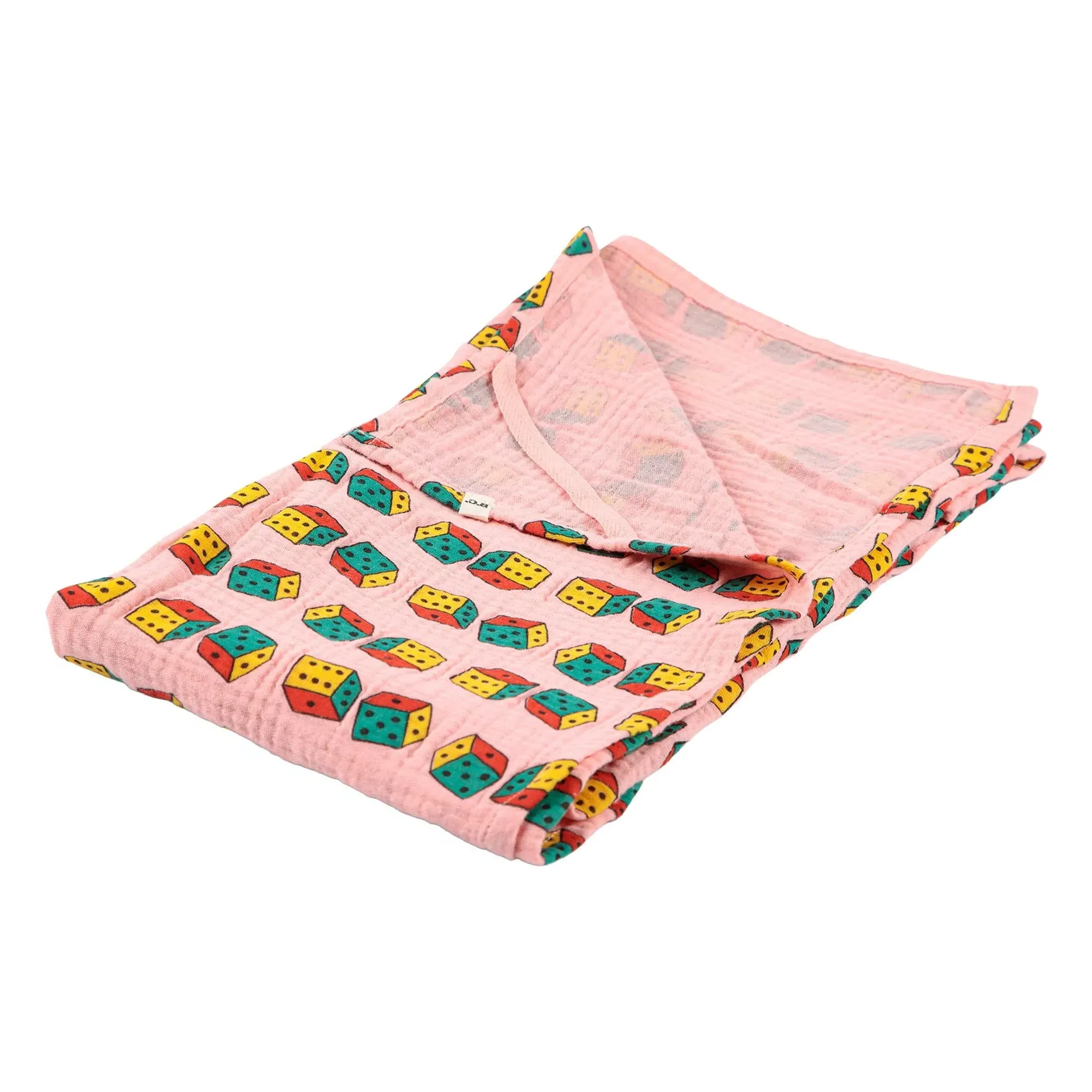 Organic Cotton Gauze Blanket - Pink product