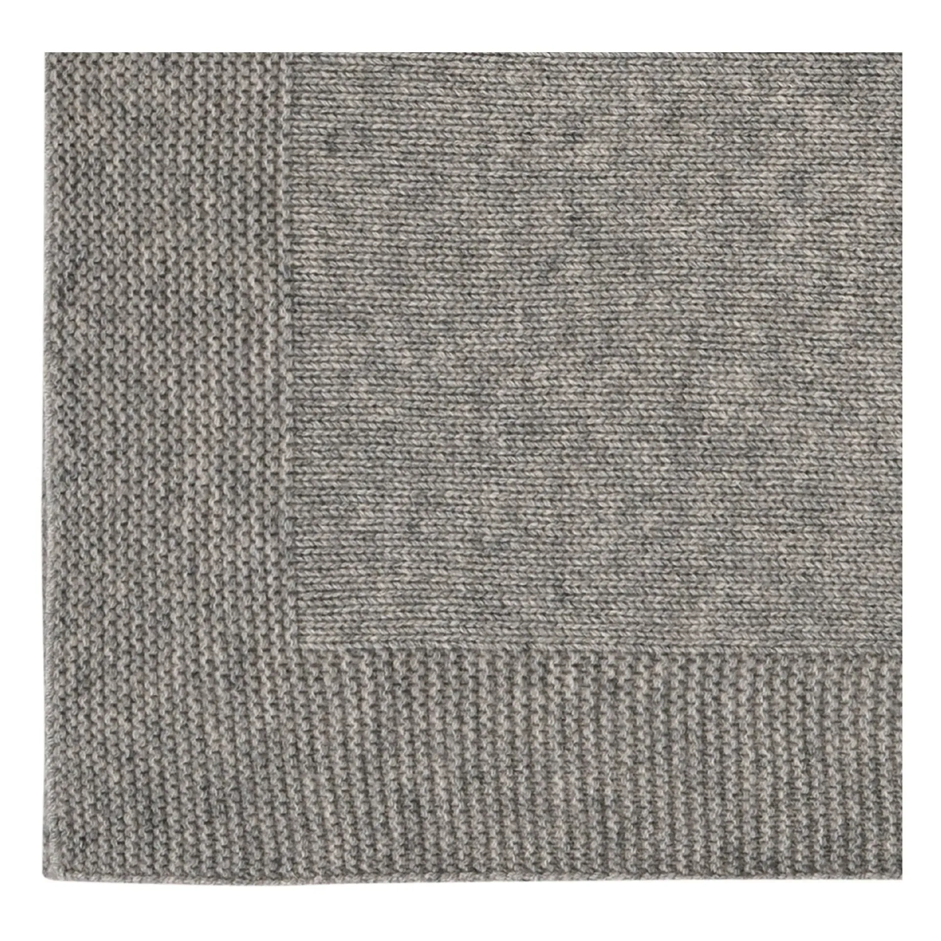 Cashmere Blanket - Heather Grey, Cashmere alternate view