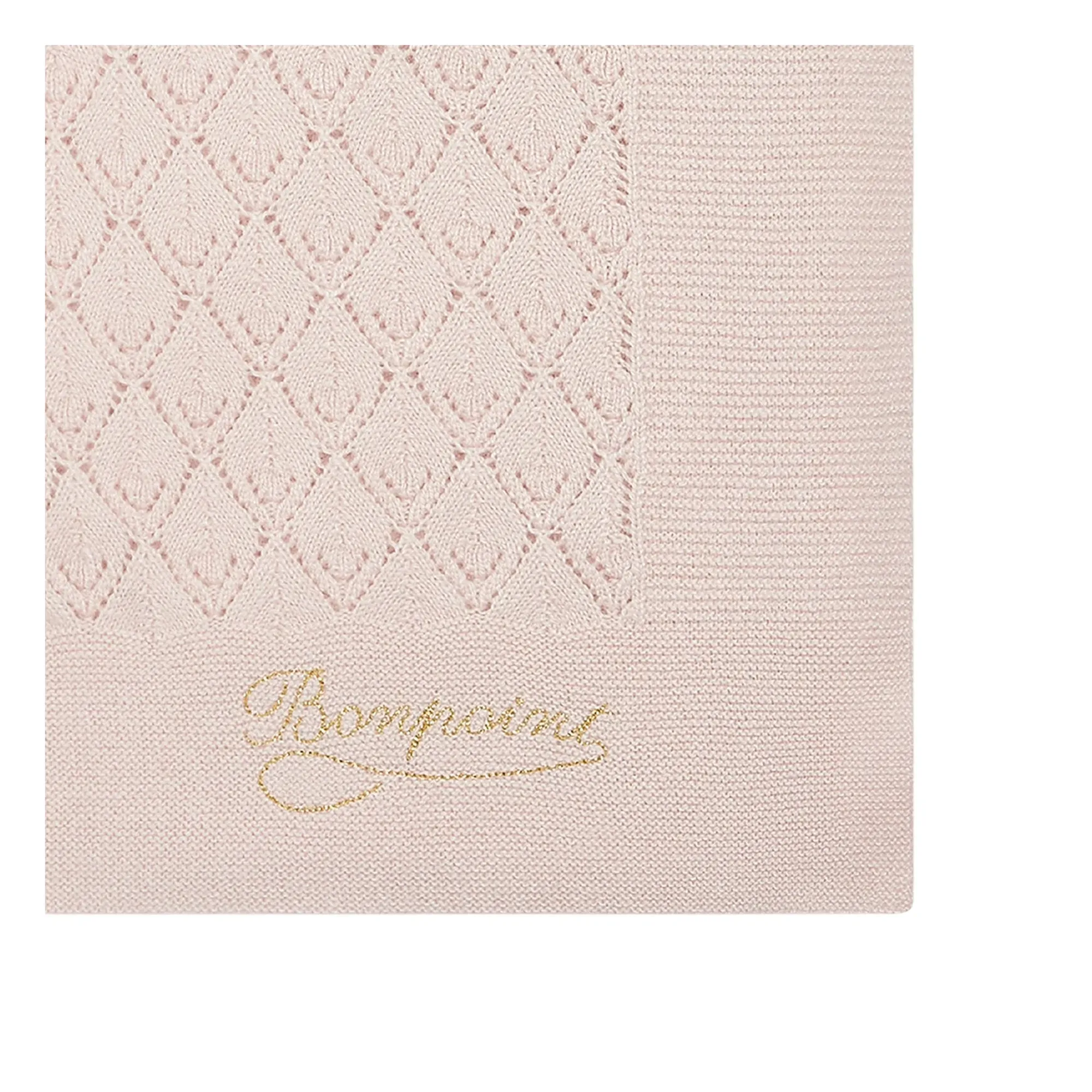 Cashmere Wool Blanket - Pink alternate view