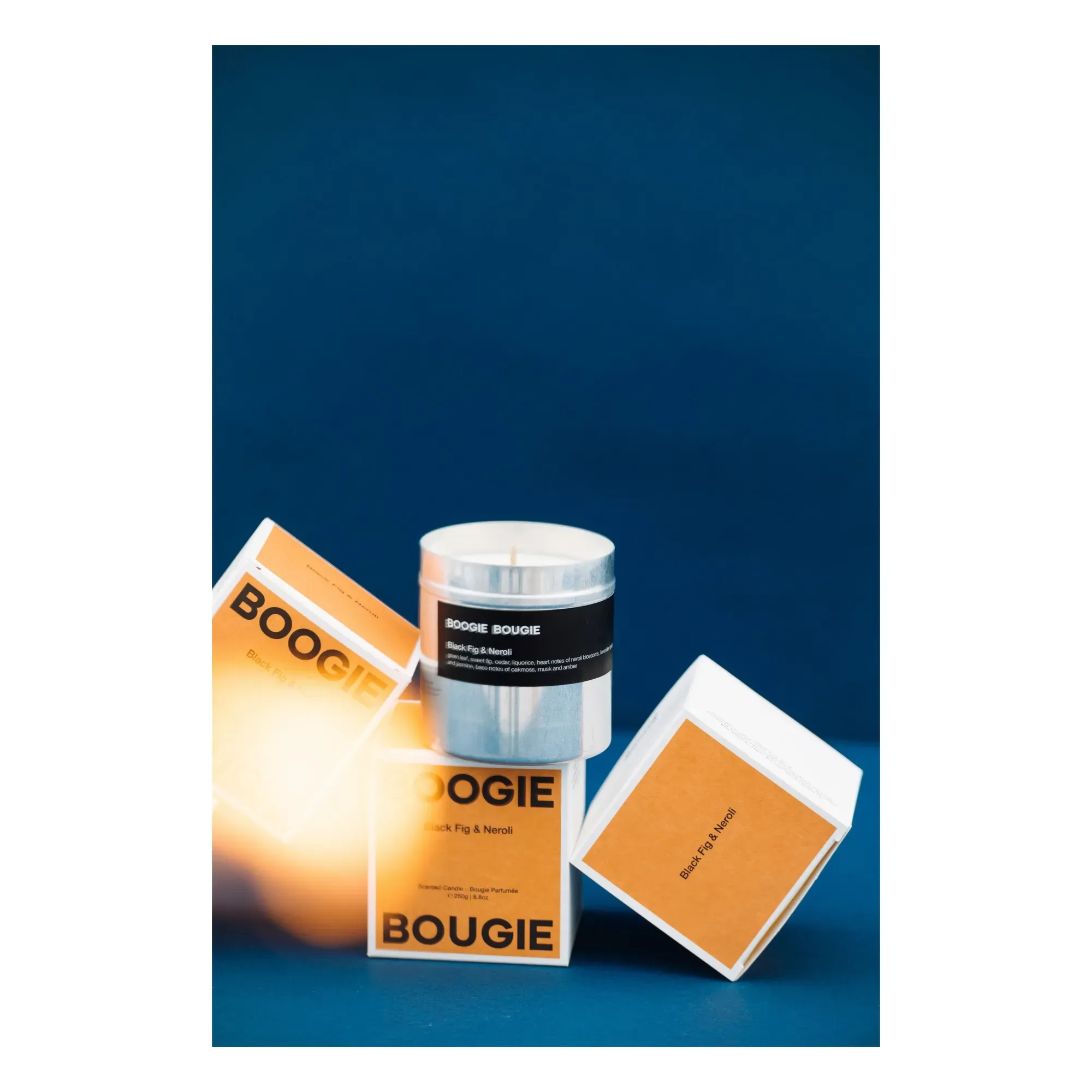 Black Fig & Neroli Soy Wax Candle - 60Hr Burn alternate view
