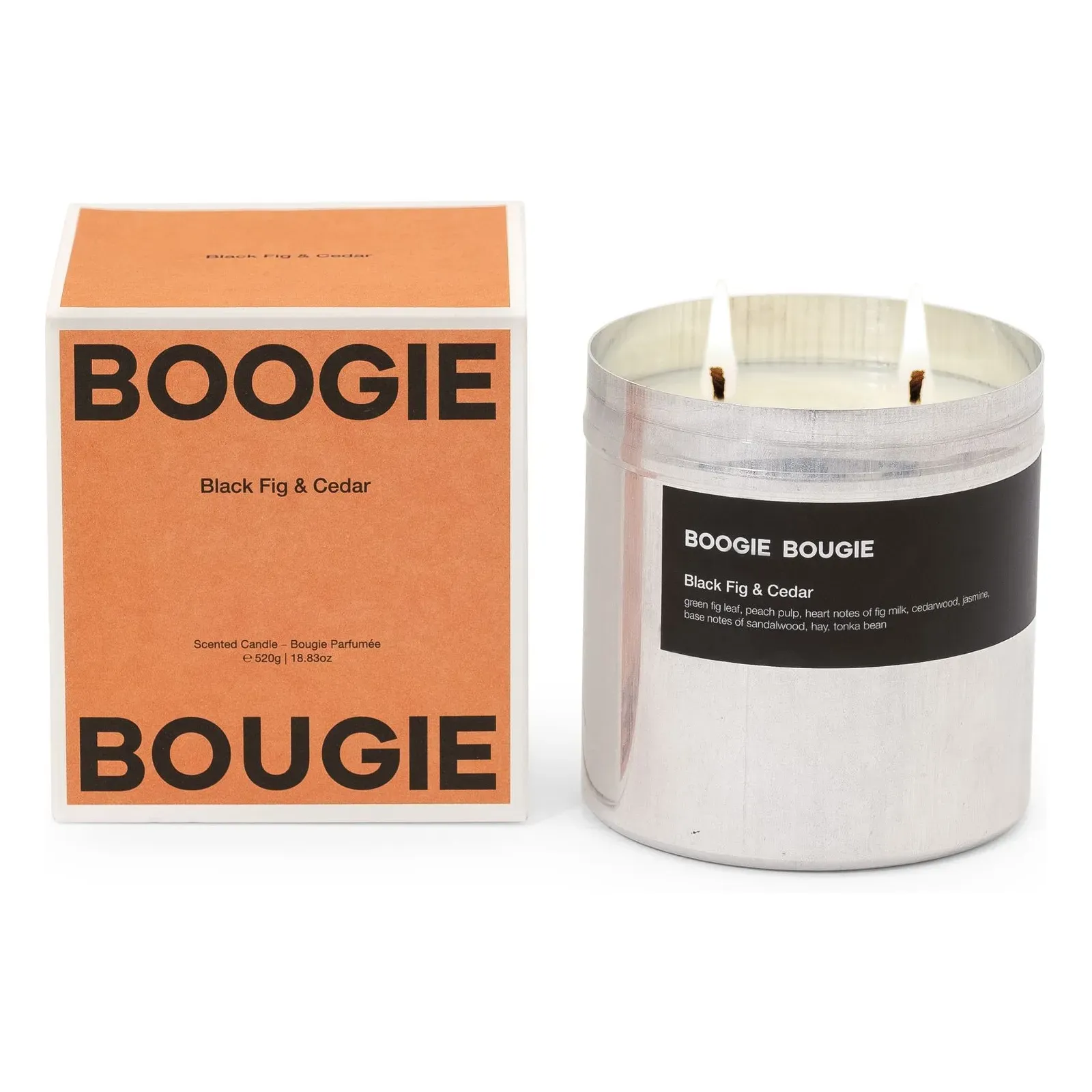 Boogie Bougie Black Fig & Cedar Candle - Soy Wax product