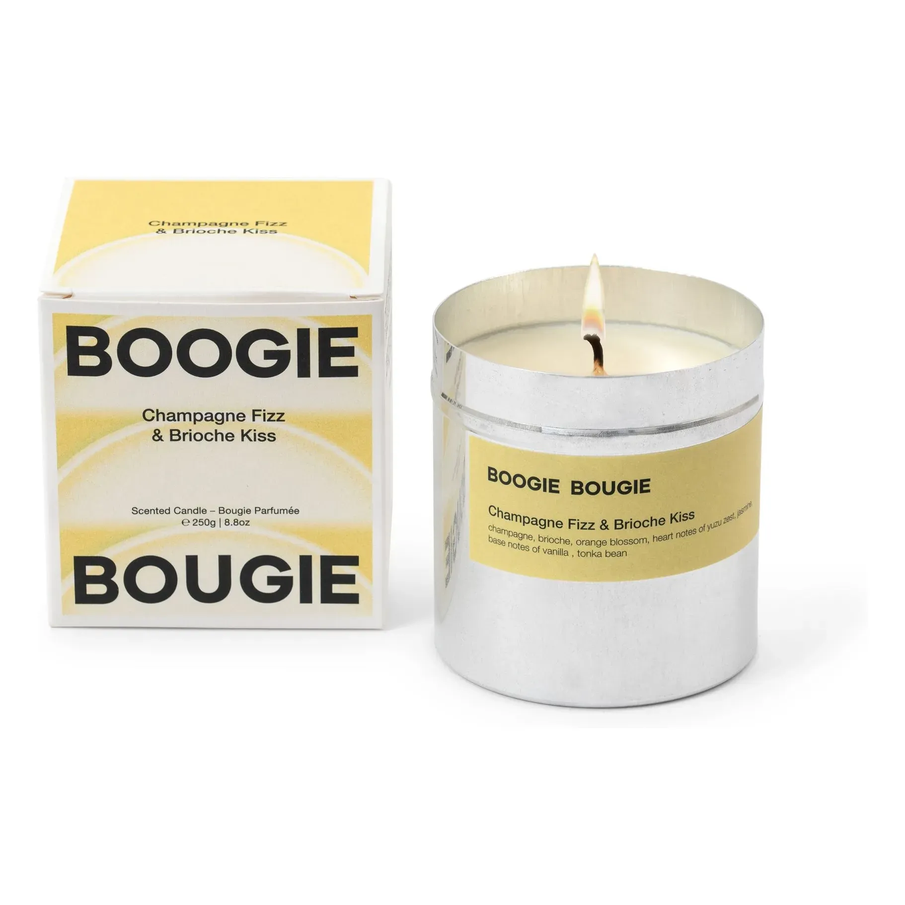 Champagne Fizz & Brioche Kiss Scented Candle - Soy Wax product