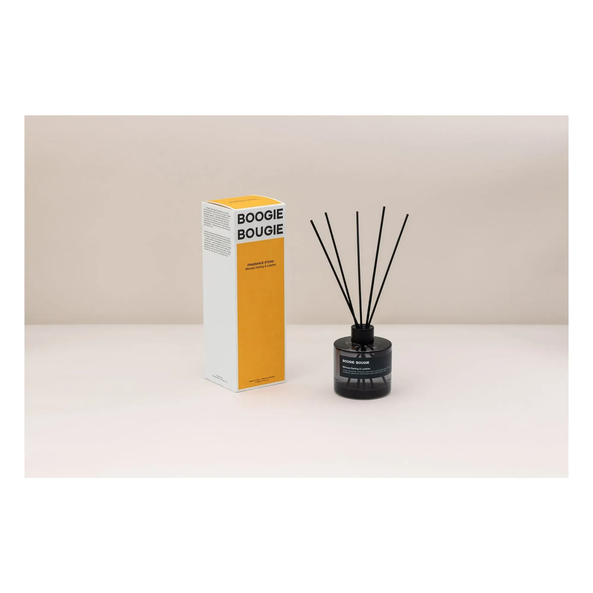 Mimosa Darling & Leather Reed Diffuser - Untinted alternate view