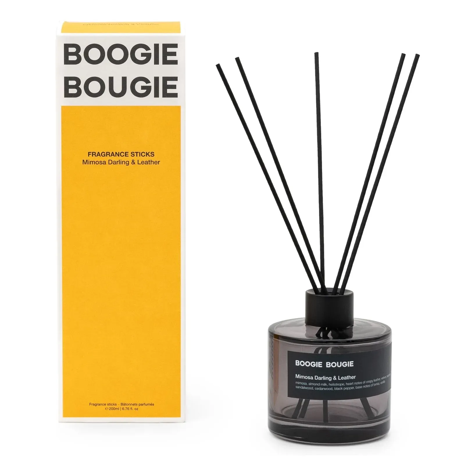 Mimosa Darling & Leather Reed Diffuser - Untinted product