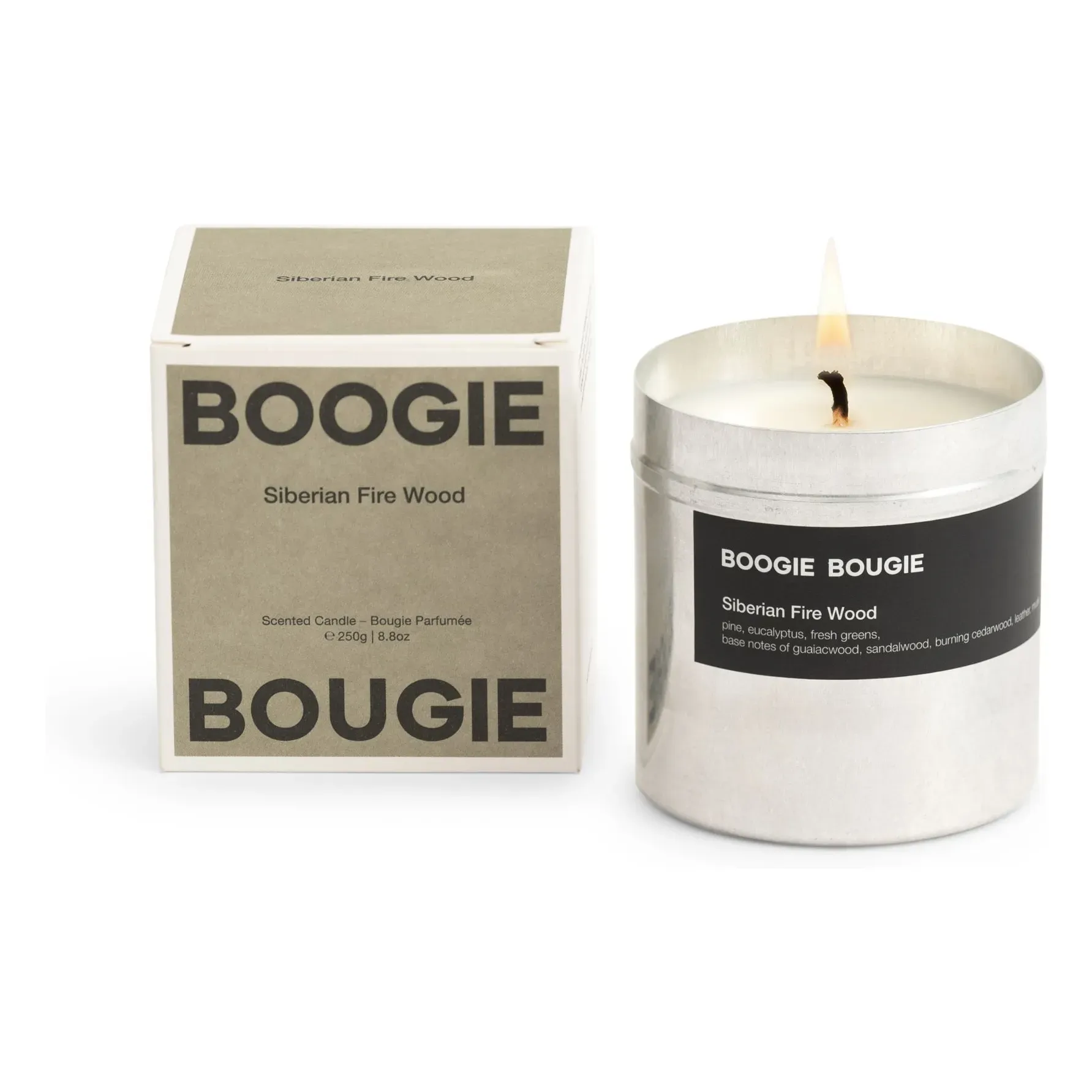 Siberian Fire Wood Scented Candle - Soy Wax product