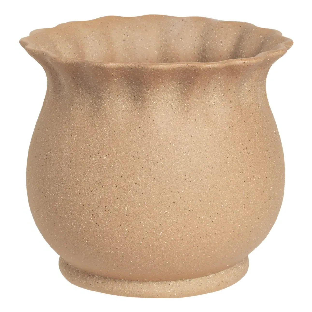 Alexa Ceramic Planter Pot - Sand product