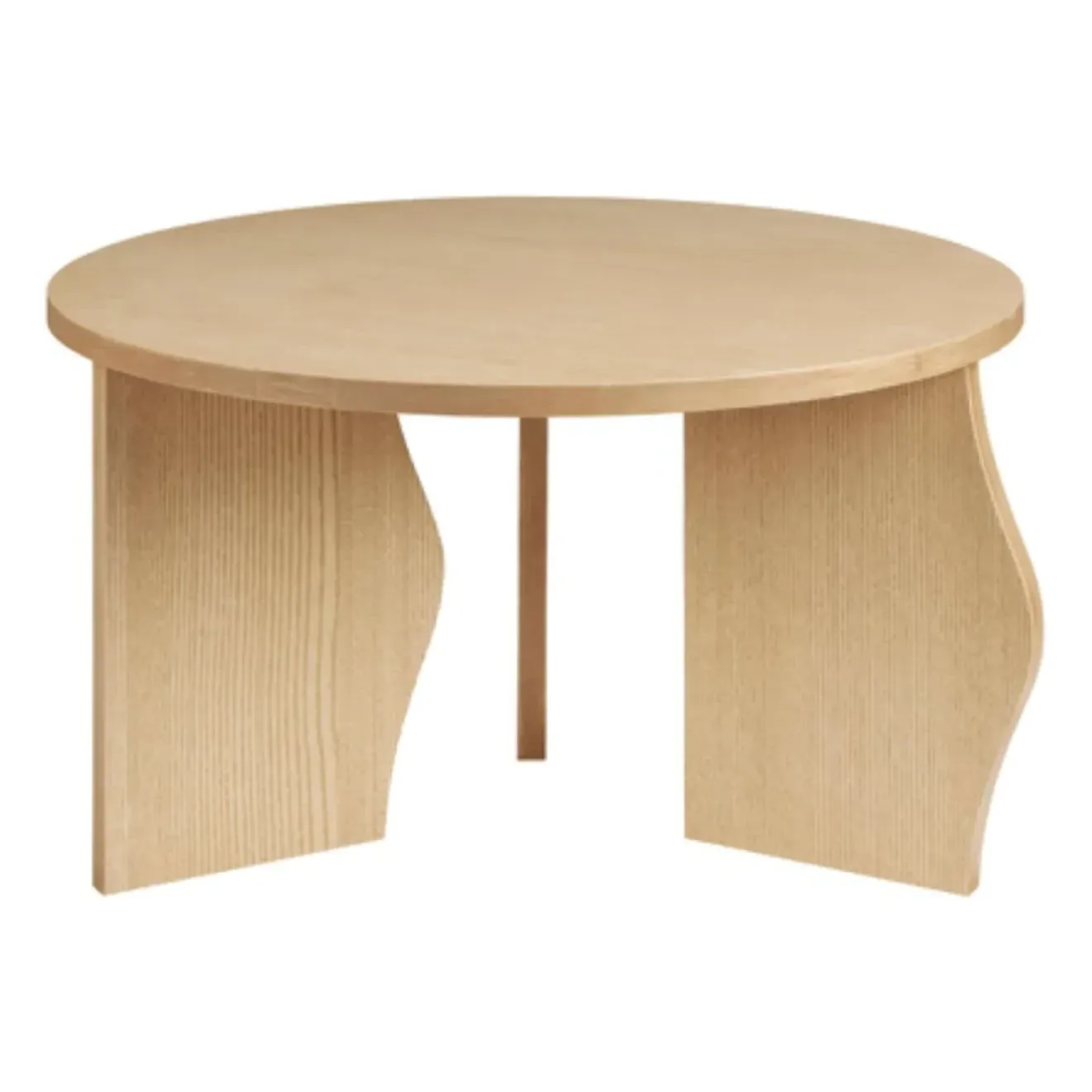 Brook Round Coffee Table - Ash Wood product