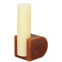 Broste Copenhagen Block Candle - Cream, Wax alternate view