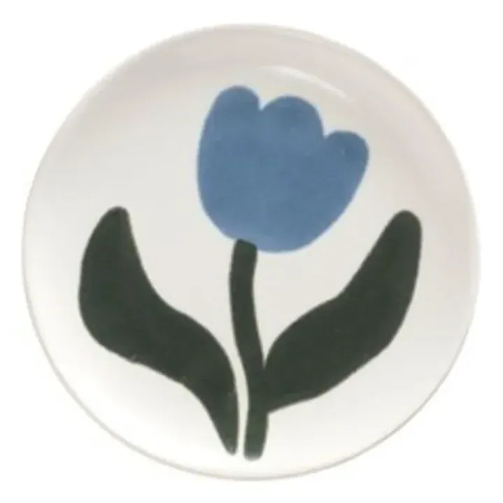 Dora Round Plate - Blue, Stoneware product