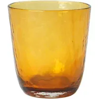 Drinking Glass - Amber, Mouth Blown Glass alternate view