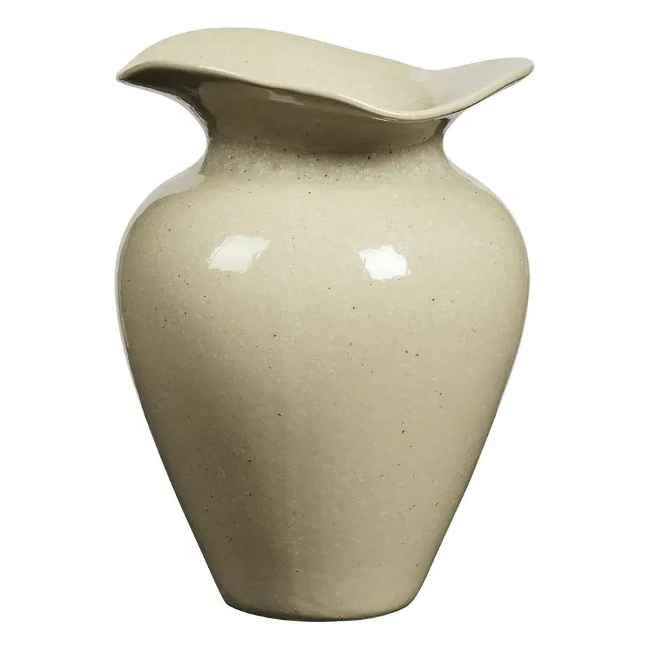 Florentina Vase - Beige, Stoneware product