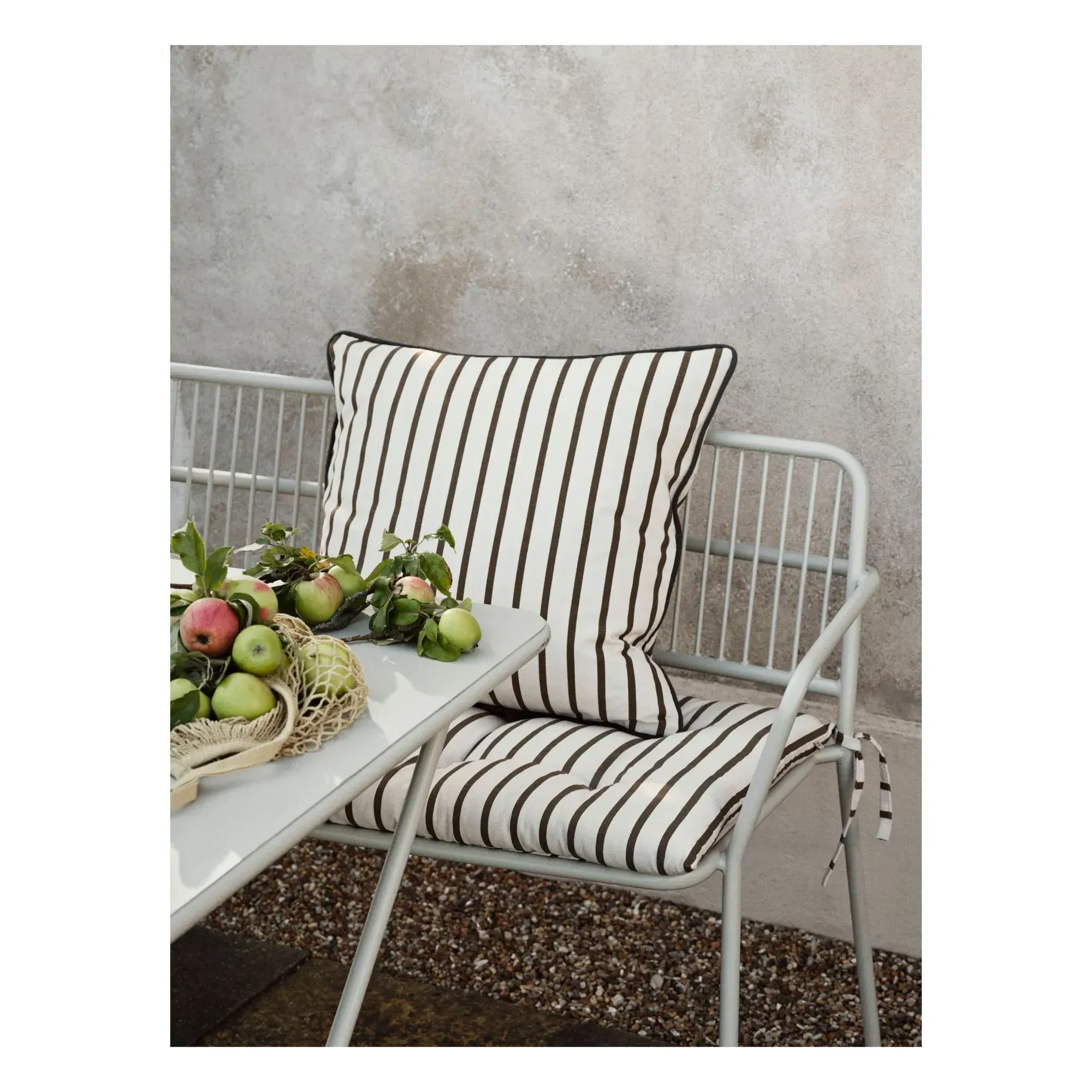 Franca Cushion Cover - Frosted Brown, Cotton alternate view