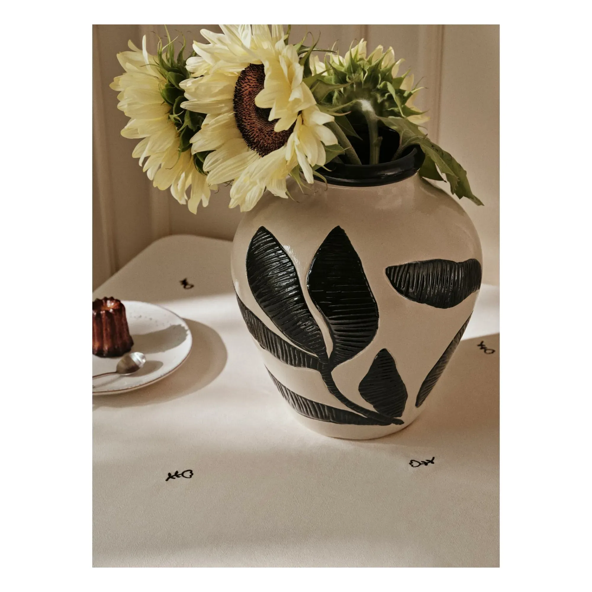 Herbert Vase - Black, Ceramic alternate view