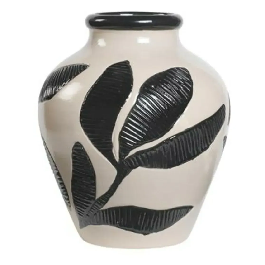 Herbert Vase - Black, Ceramic product