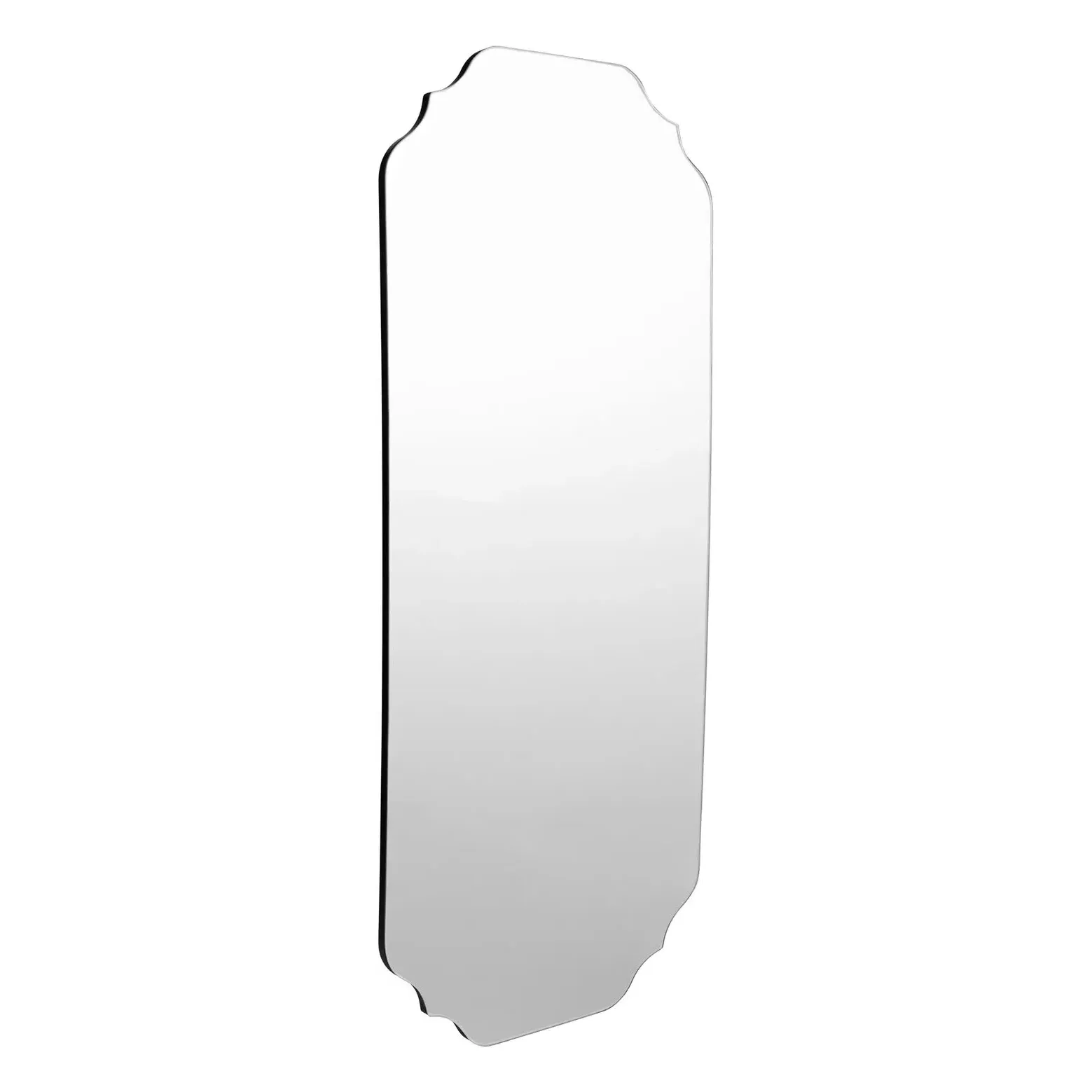 Lulu Faceted Wall Mirror - Black, MDF product