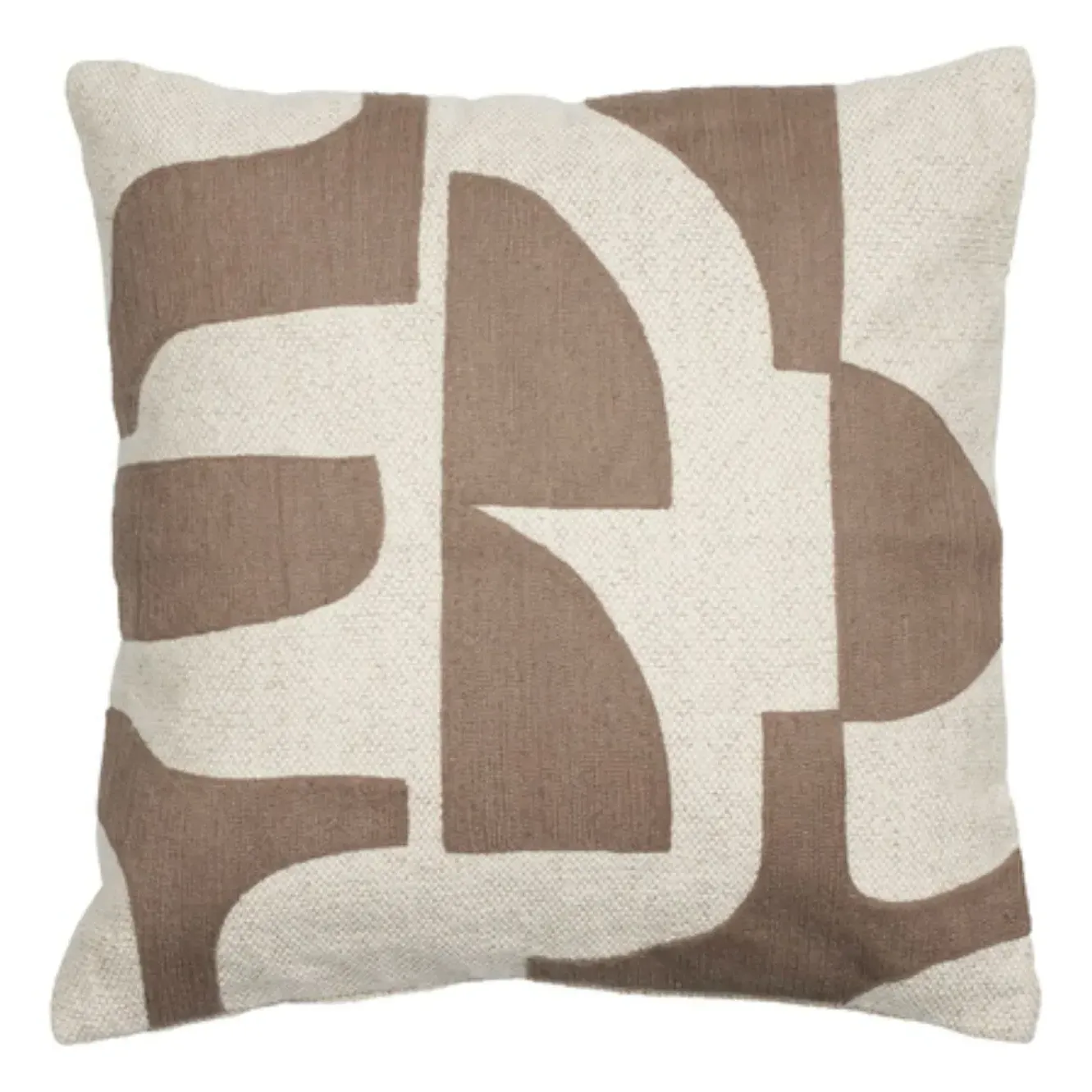 Mundo Cushion Cover - Frosted Brown, Cotton Linen product