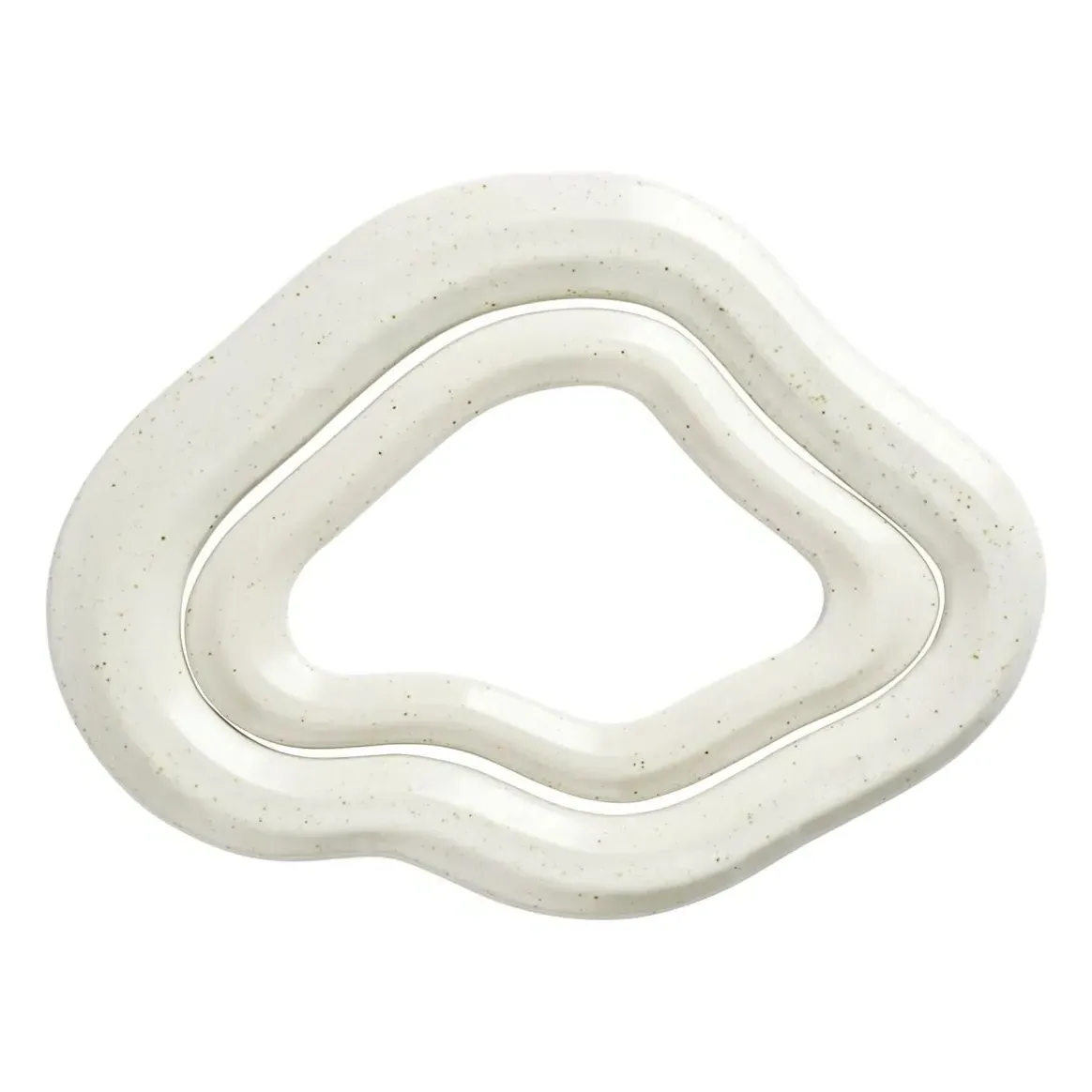 Nordic Stoneware Trivet Set of 2 - White product