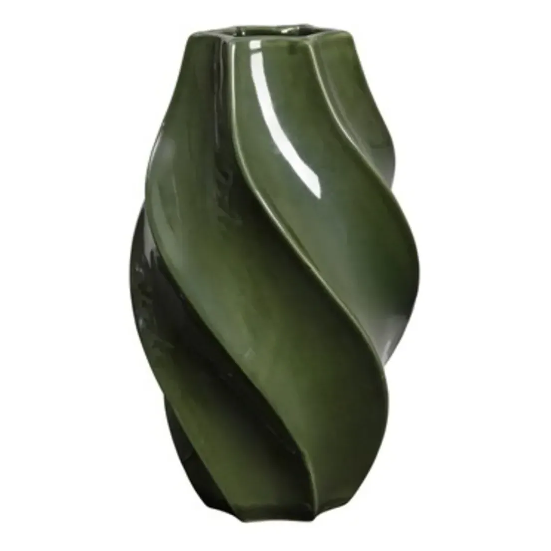 Odette Stoneware Vase - Green product