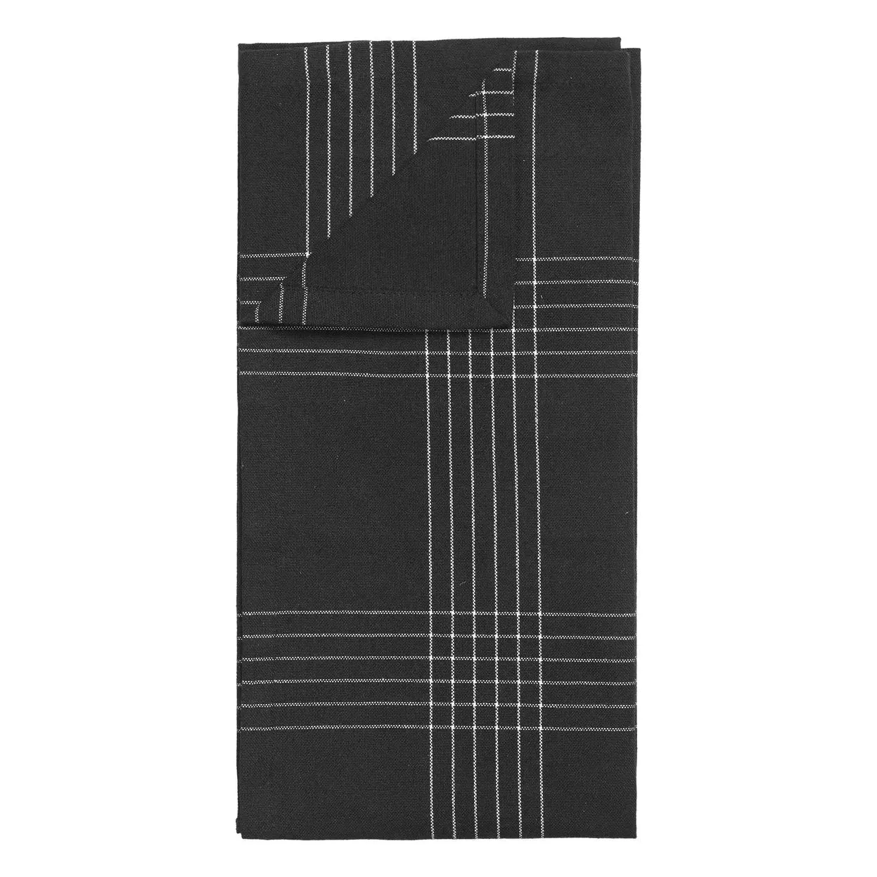 Rud Tea Towels Set of 2 - Black, Recycled Cotton product