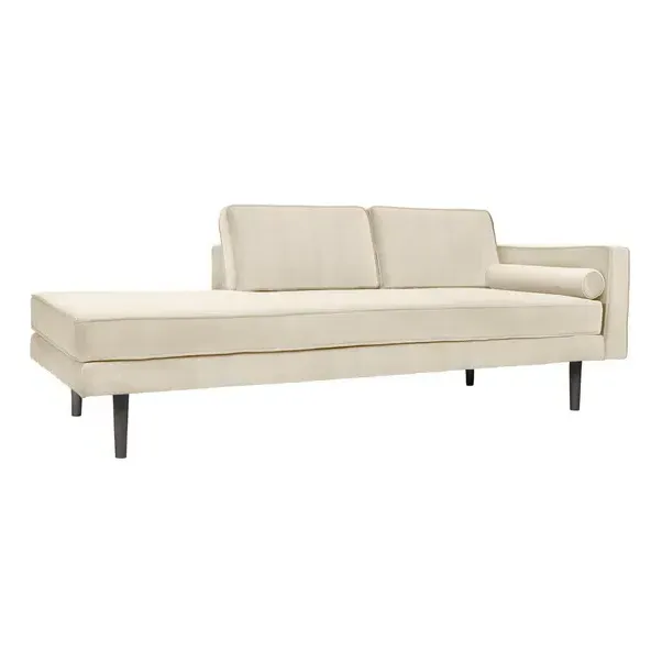 Wind Velvet Lounge Chair - Pale Pink, Velvet alternate view