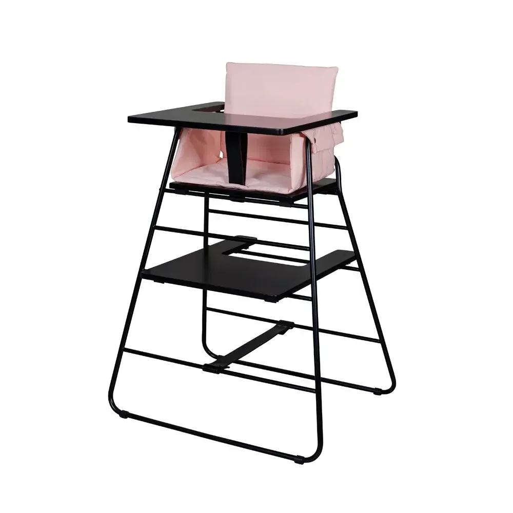 Budtzbendix High Chair Cushion - Peach, Cotton alternate view